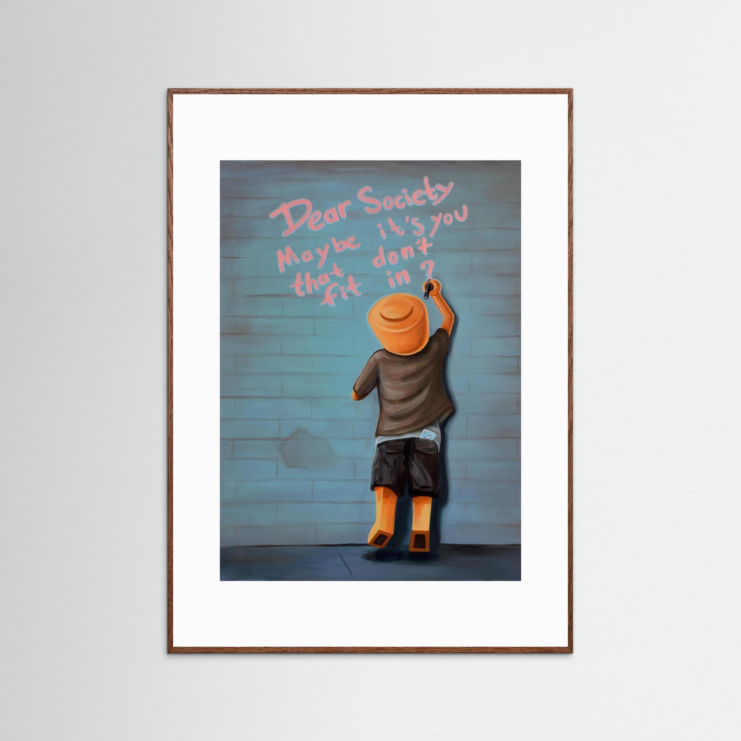 Fine Art Paper: "Ego Society"