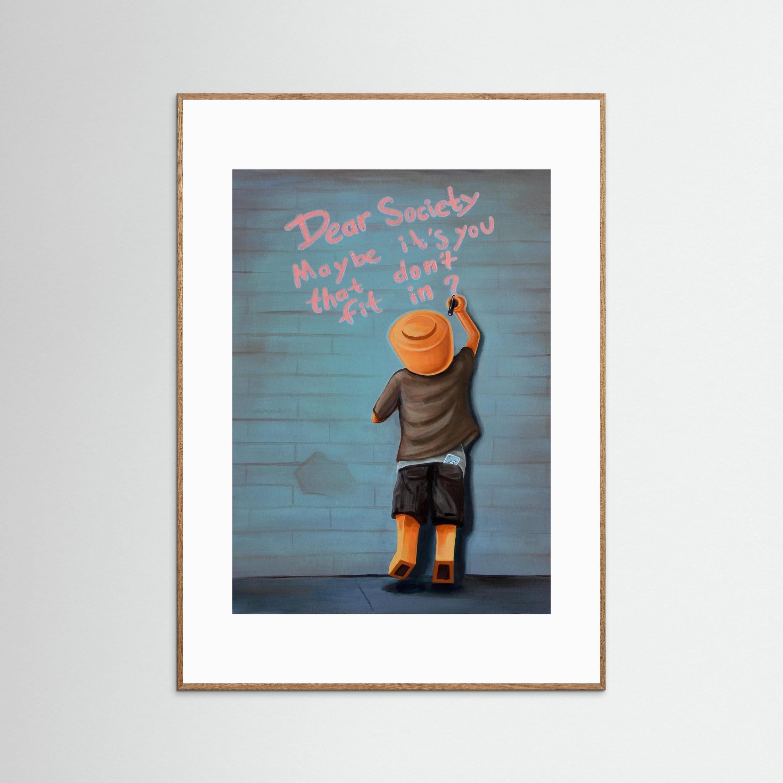 Fine Art Paper: "Ego Society"