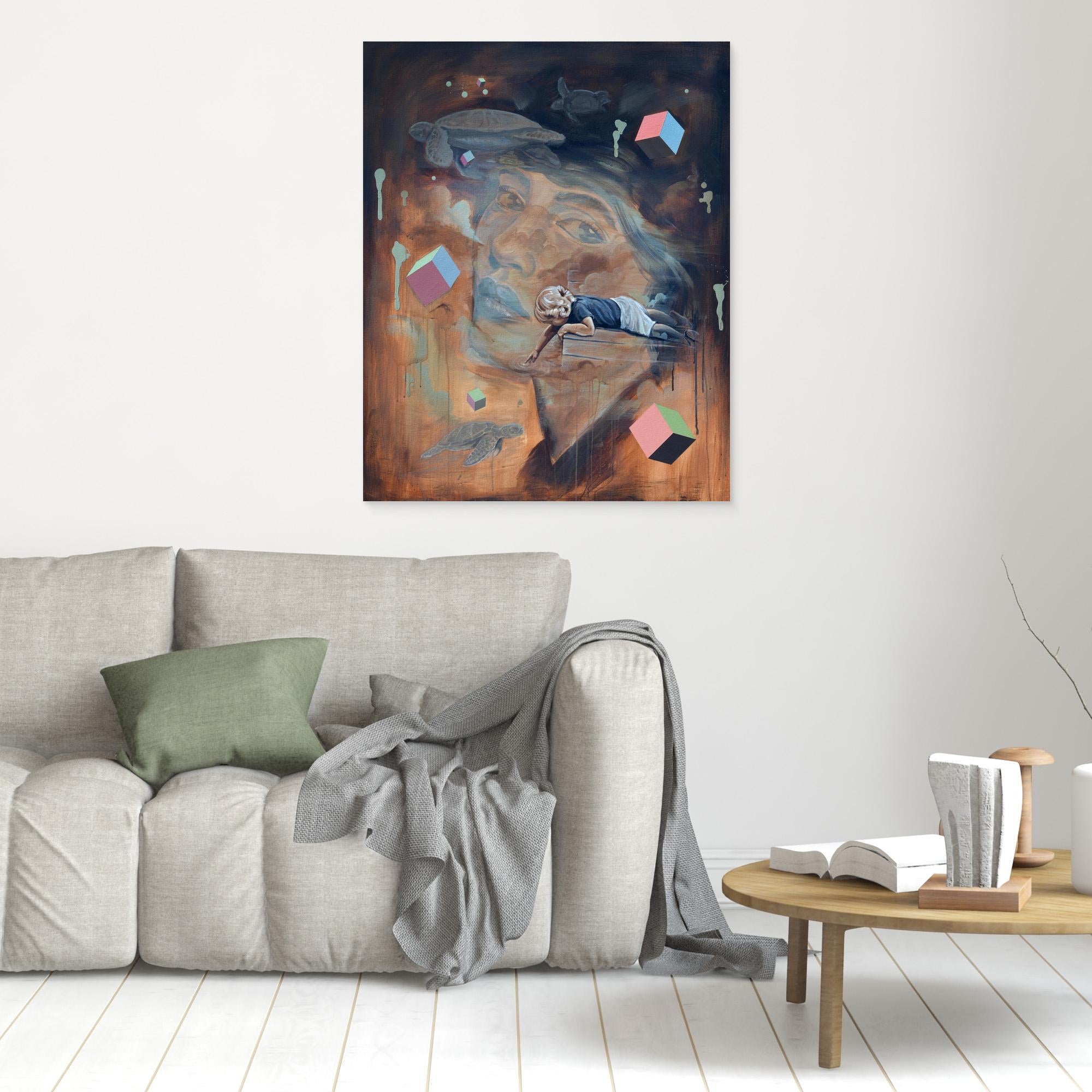 Canvas Print: "The Wonderer"