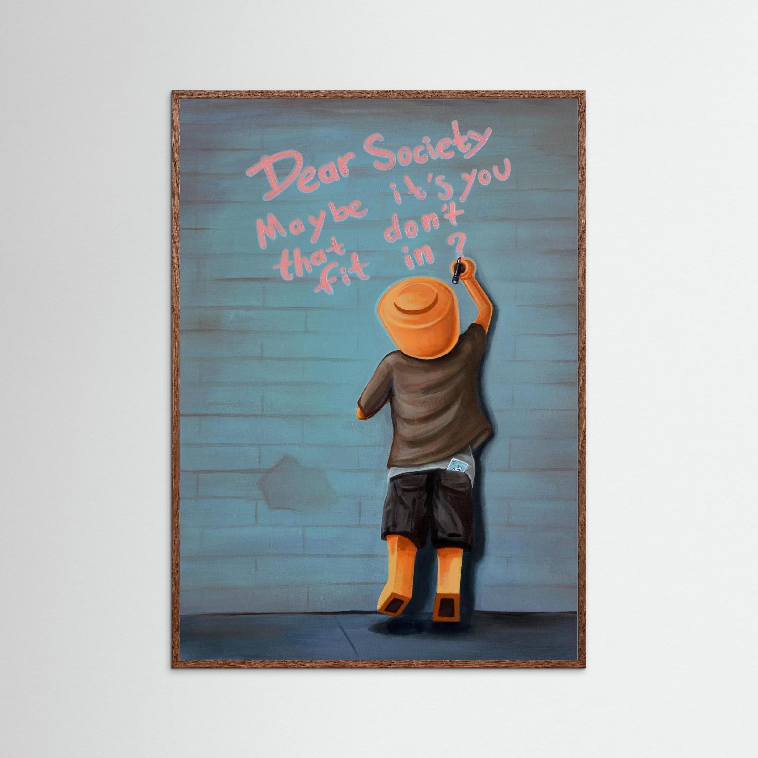 Fine Art Paper: "Ego Society"