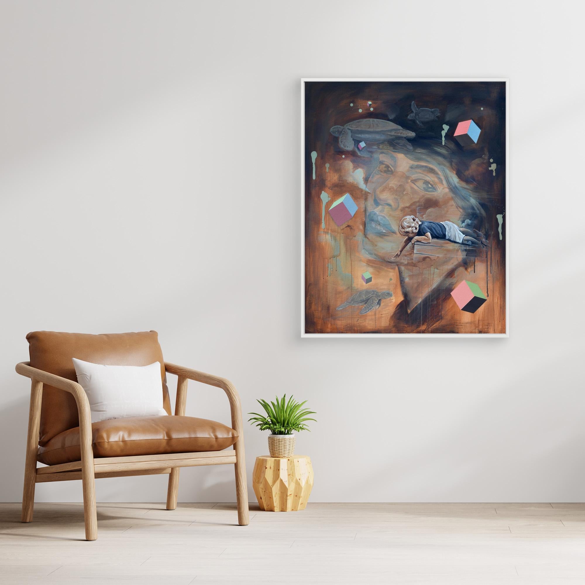 Canvas Print: "The Wonderer"