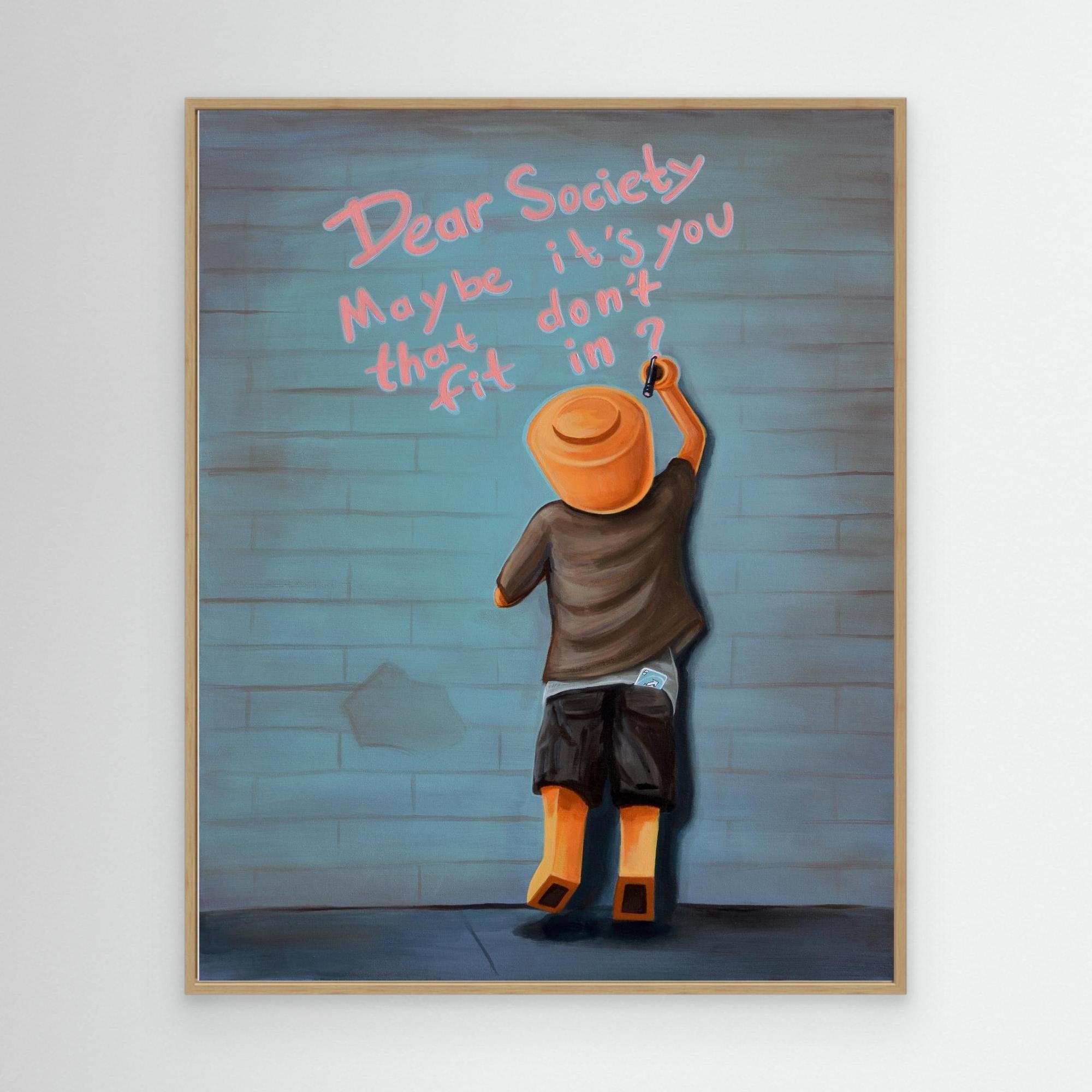 Canvas Print: "Ego Society"