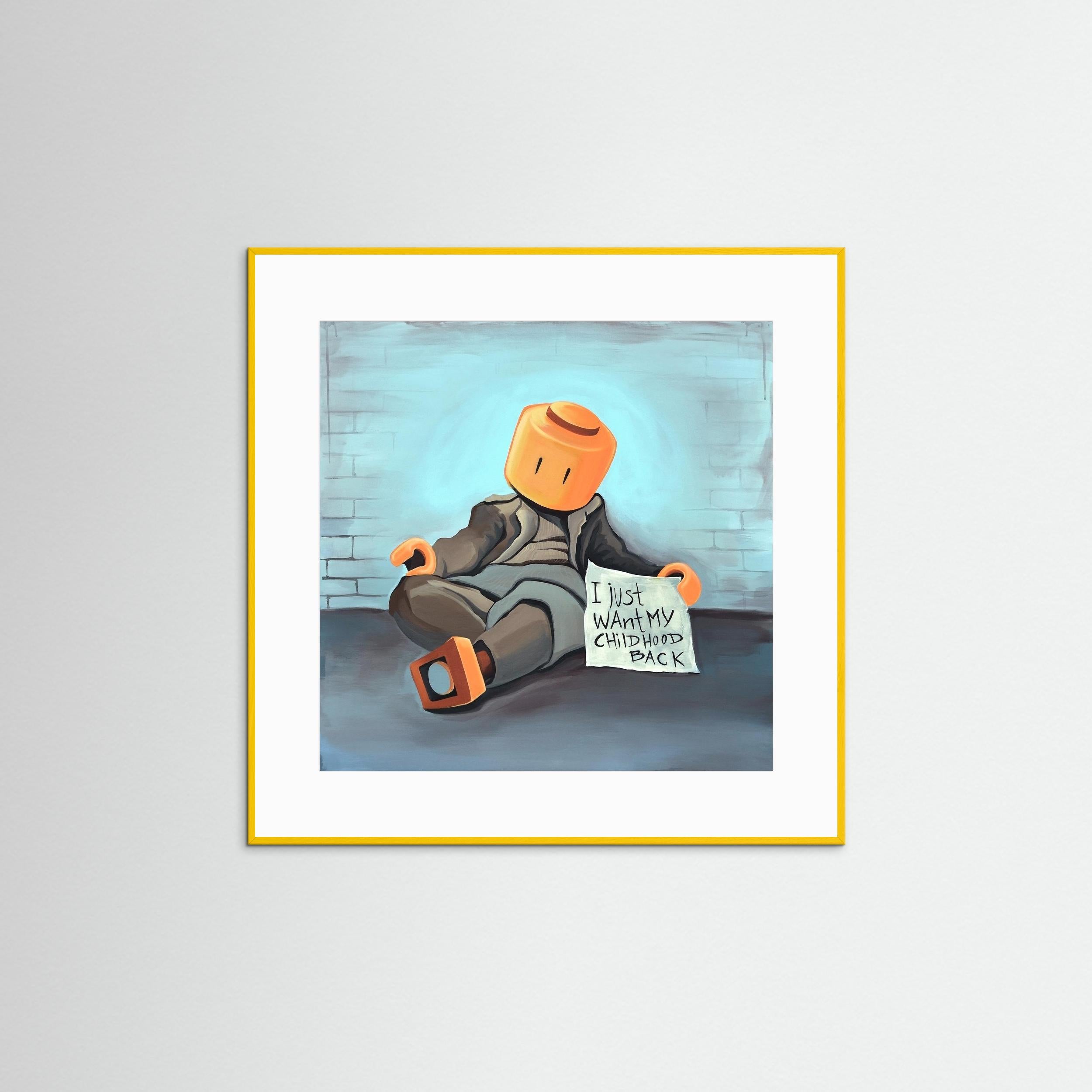 Fine Art Paper: "Ego Man"