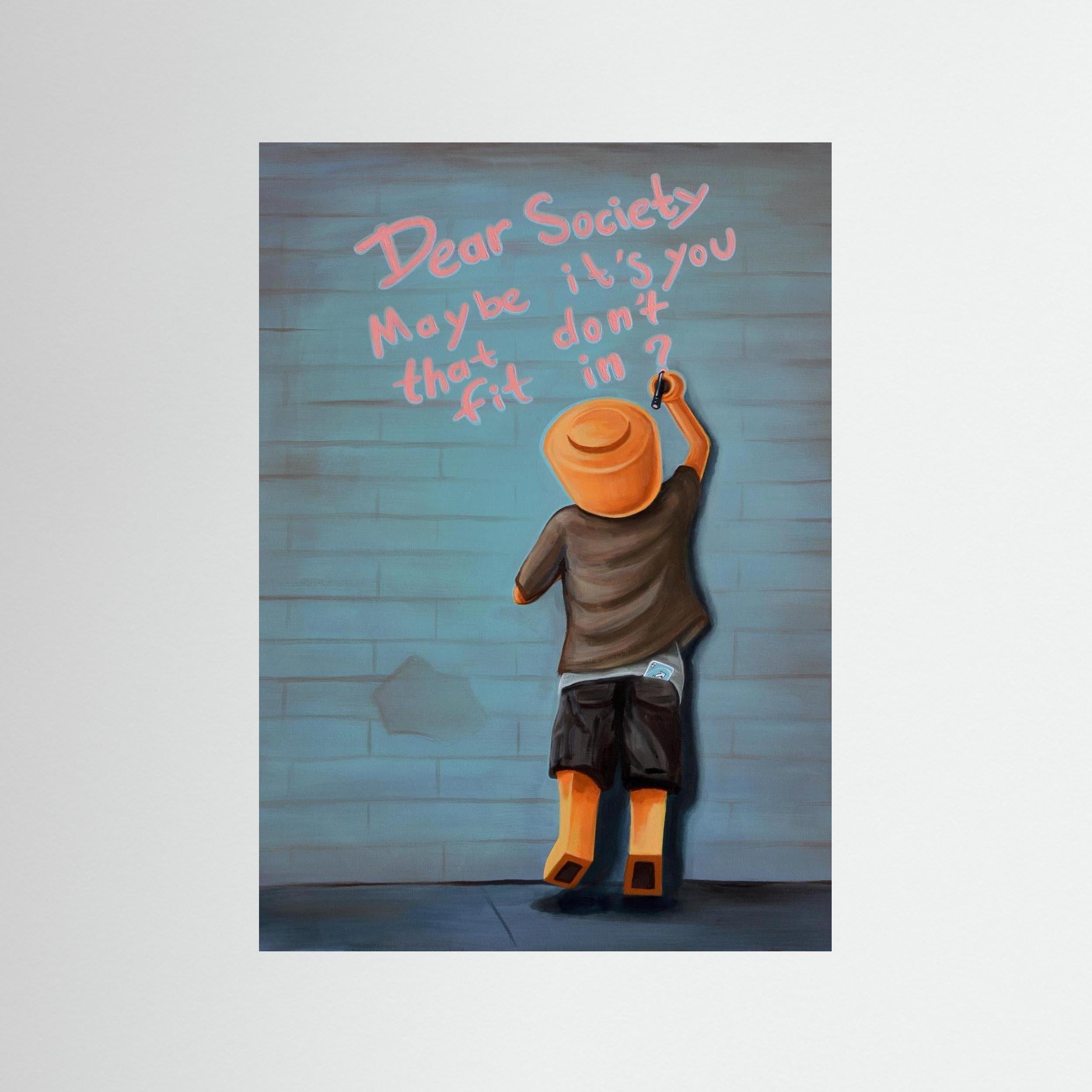 Fine Art Paper: "Ego Society"