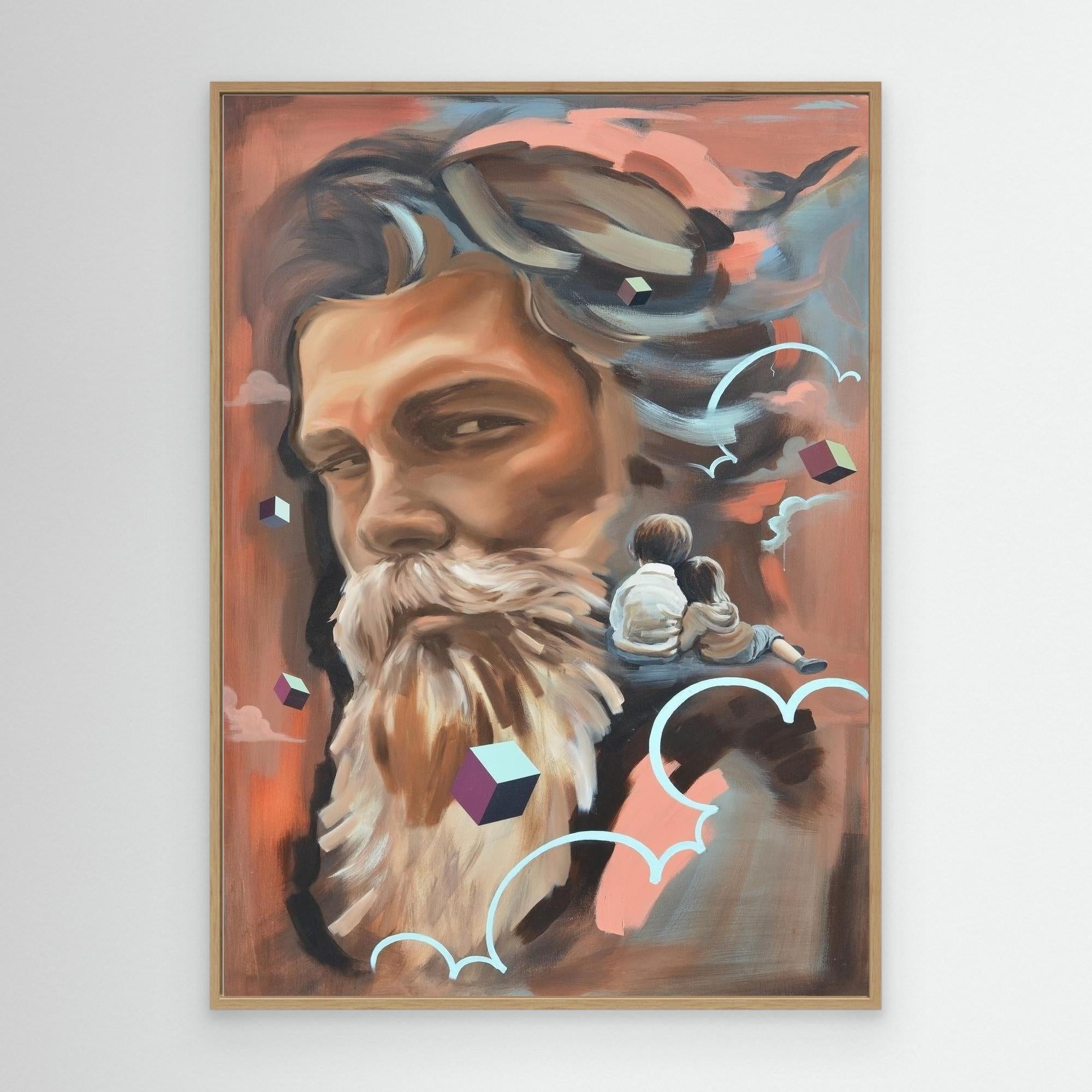 Canvas Print: "Old Man"
