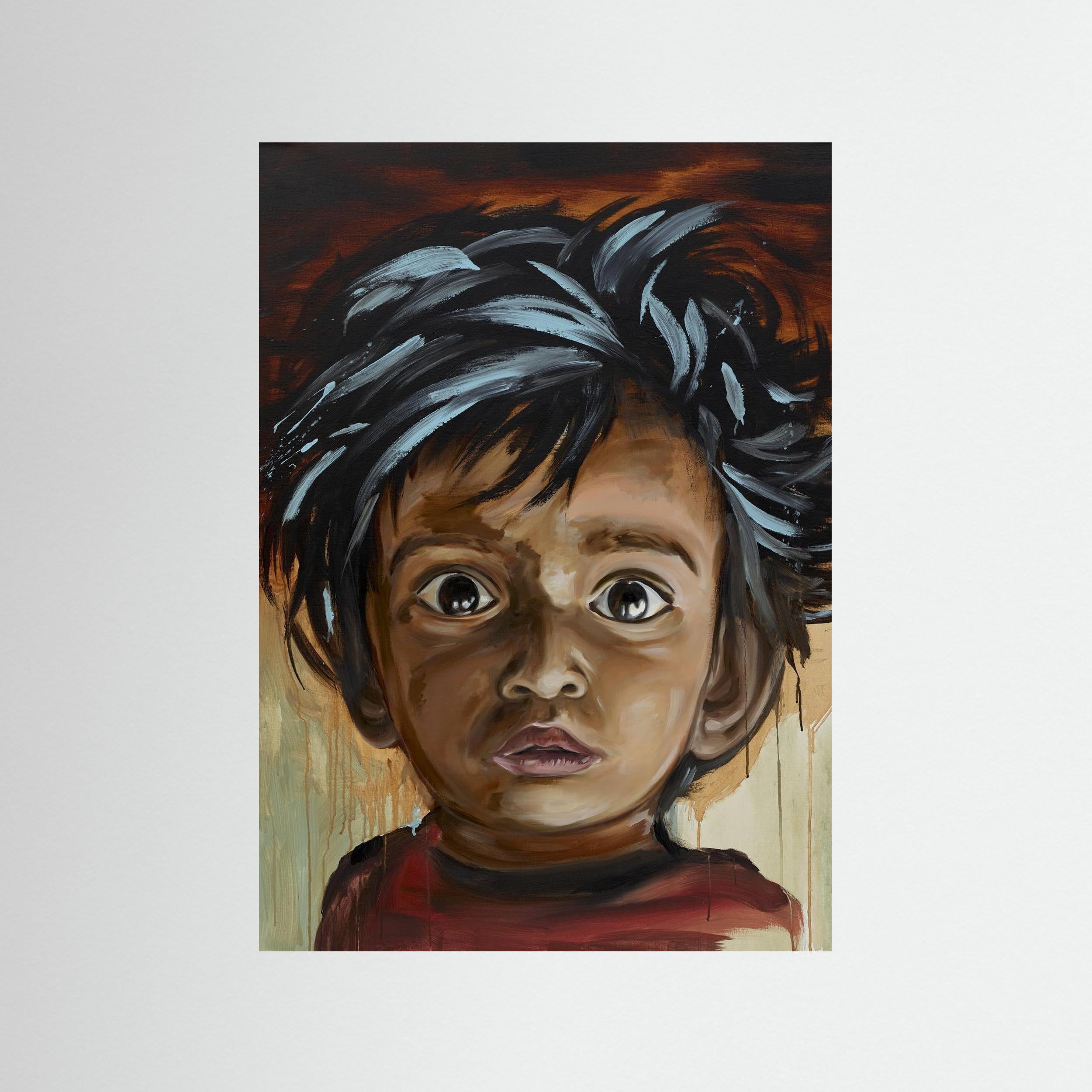 Fine Art Paper: "Brown Eyes"