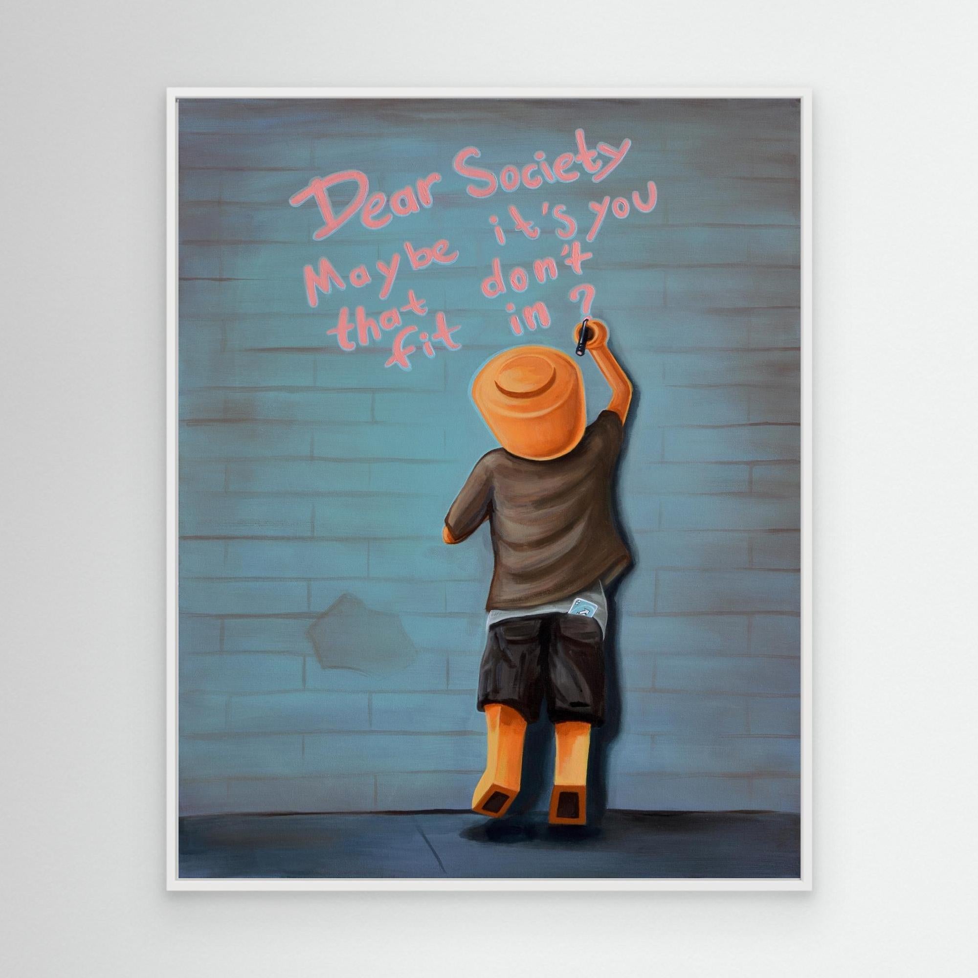 Canvas Print: "Ego Society"