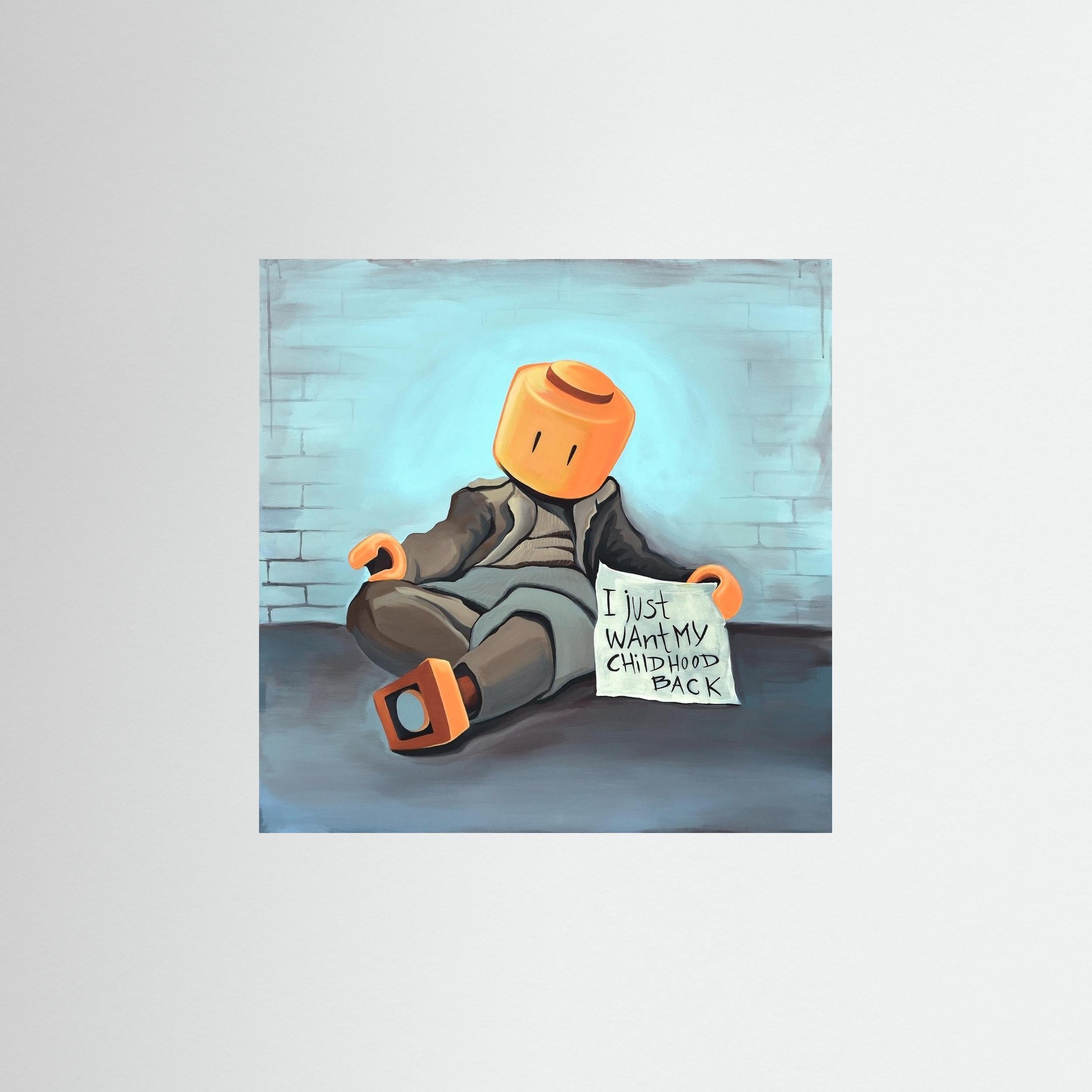 Fine Art Paper: "Ego Man"