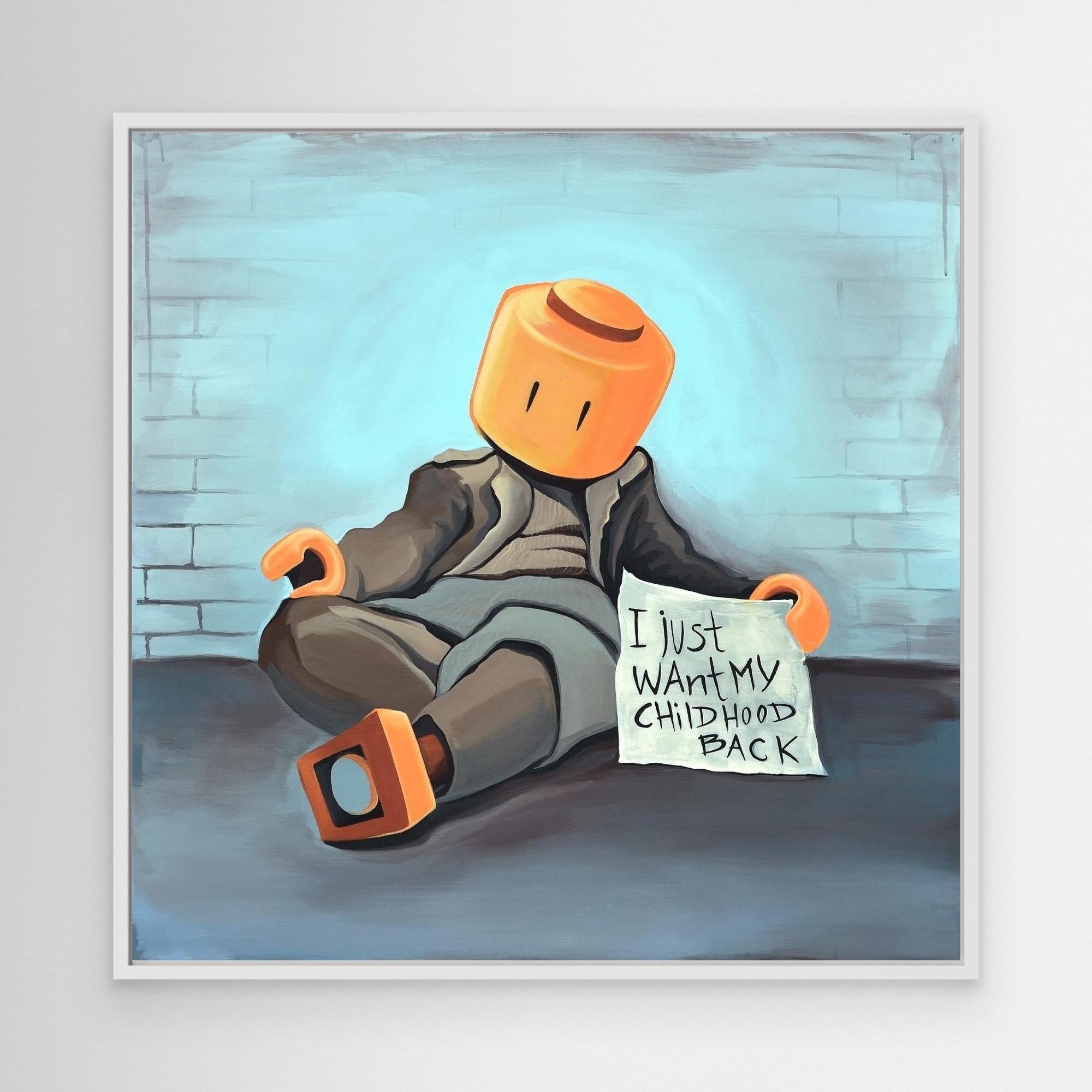 Canvas Print: "Ego Man"