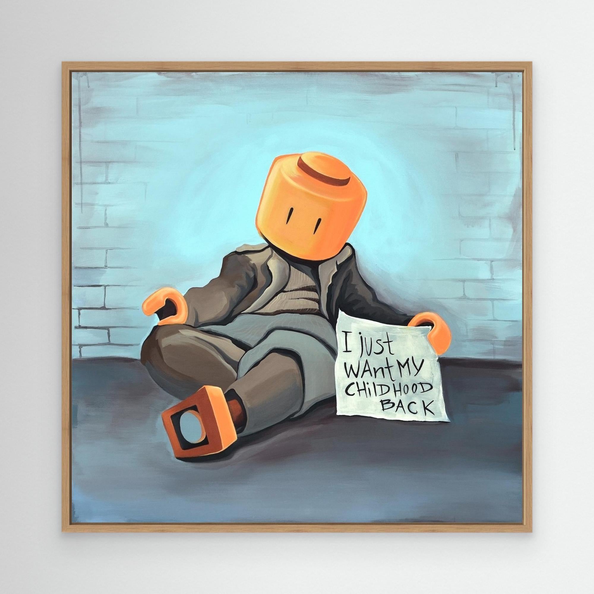 Canvas Print: "Ego Man"