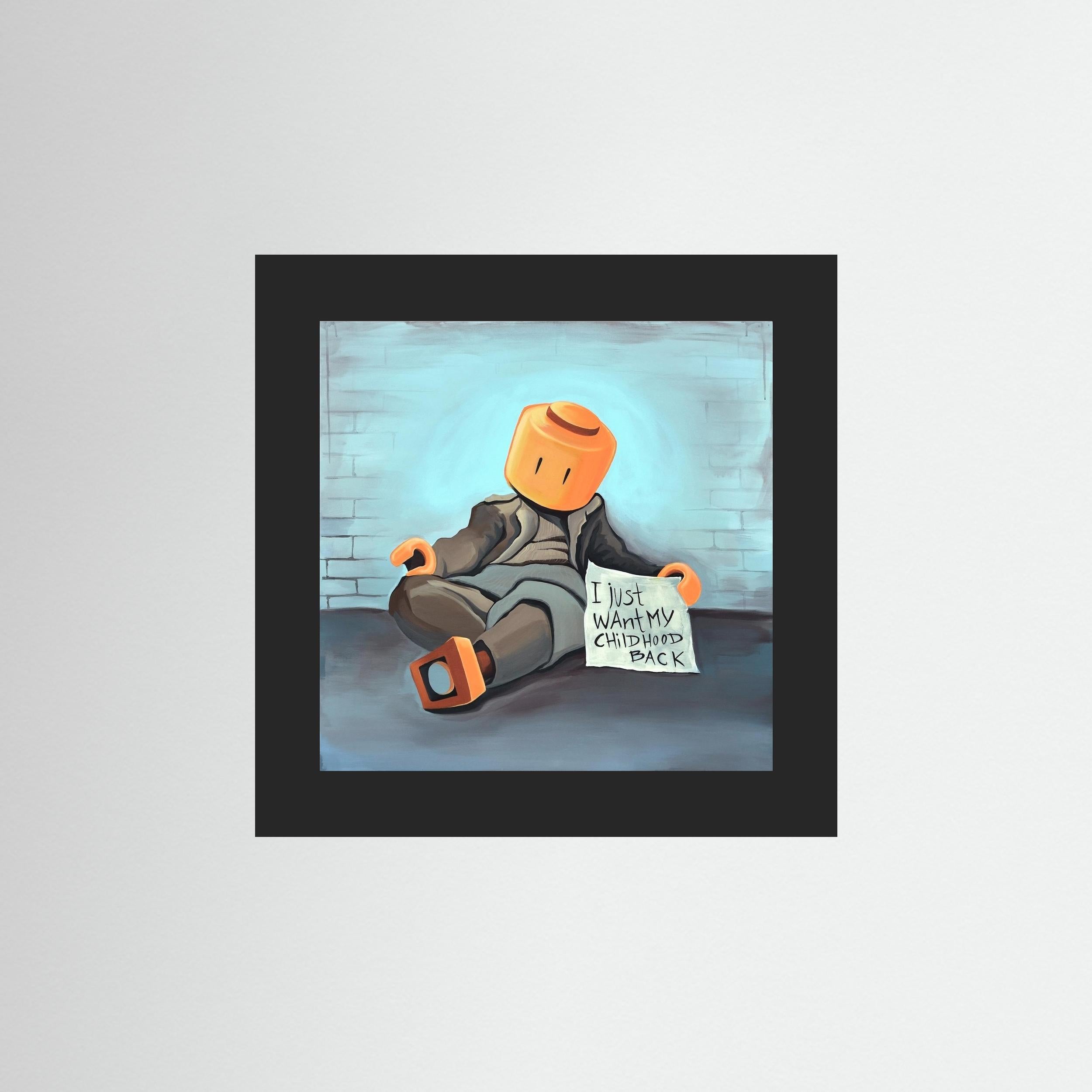 Fine Art Paper: "Ego Man"