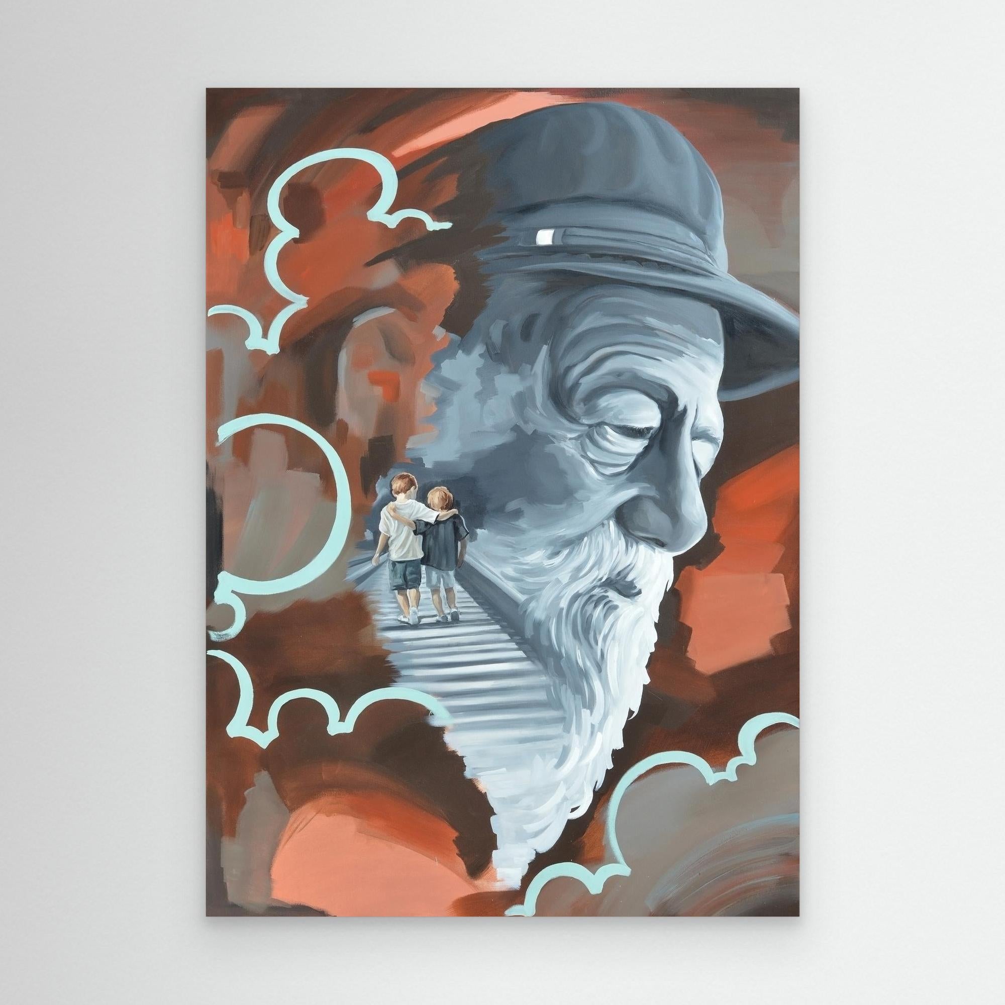 Canvas Print: "Wise Man"
