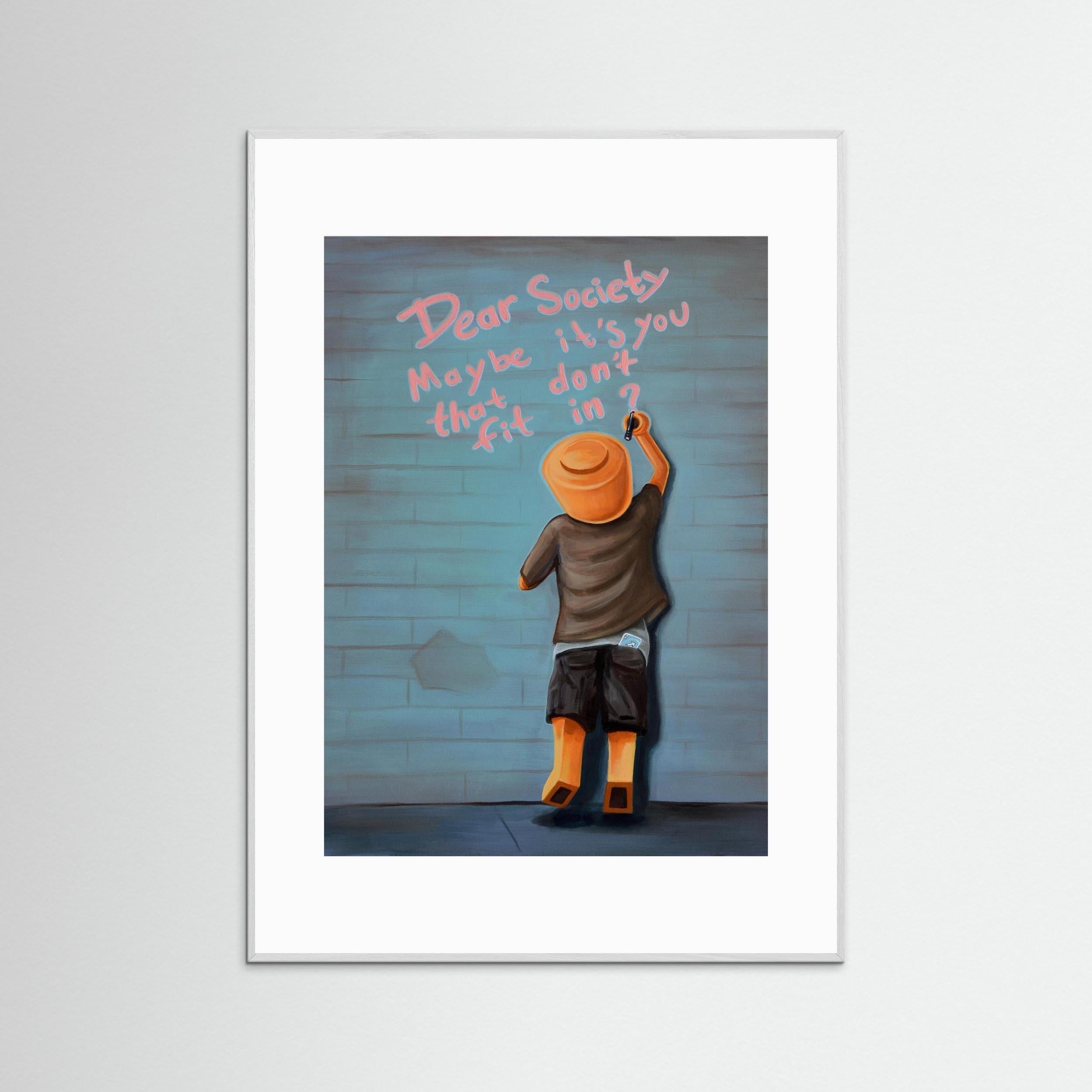 Fine Art Paper: "Ego Society"