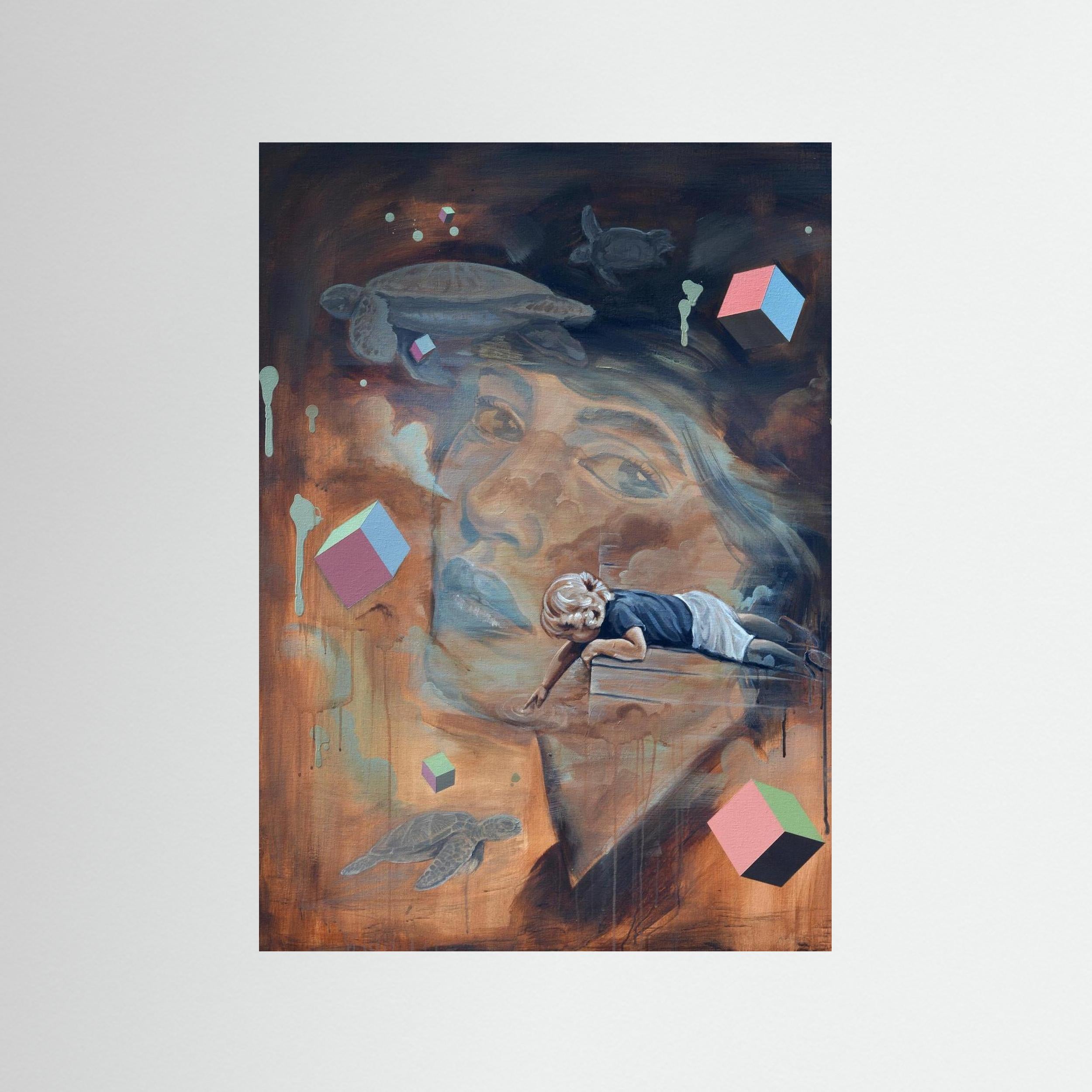 Fine Art Paper: "The Wonderer"