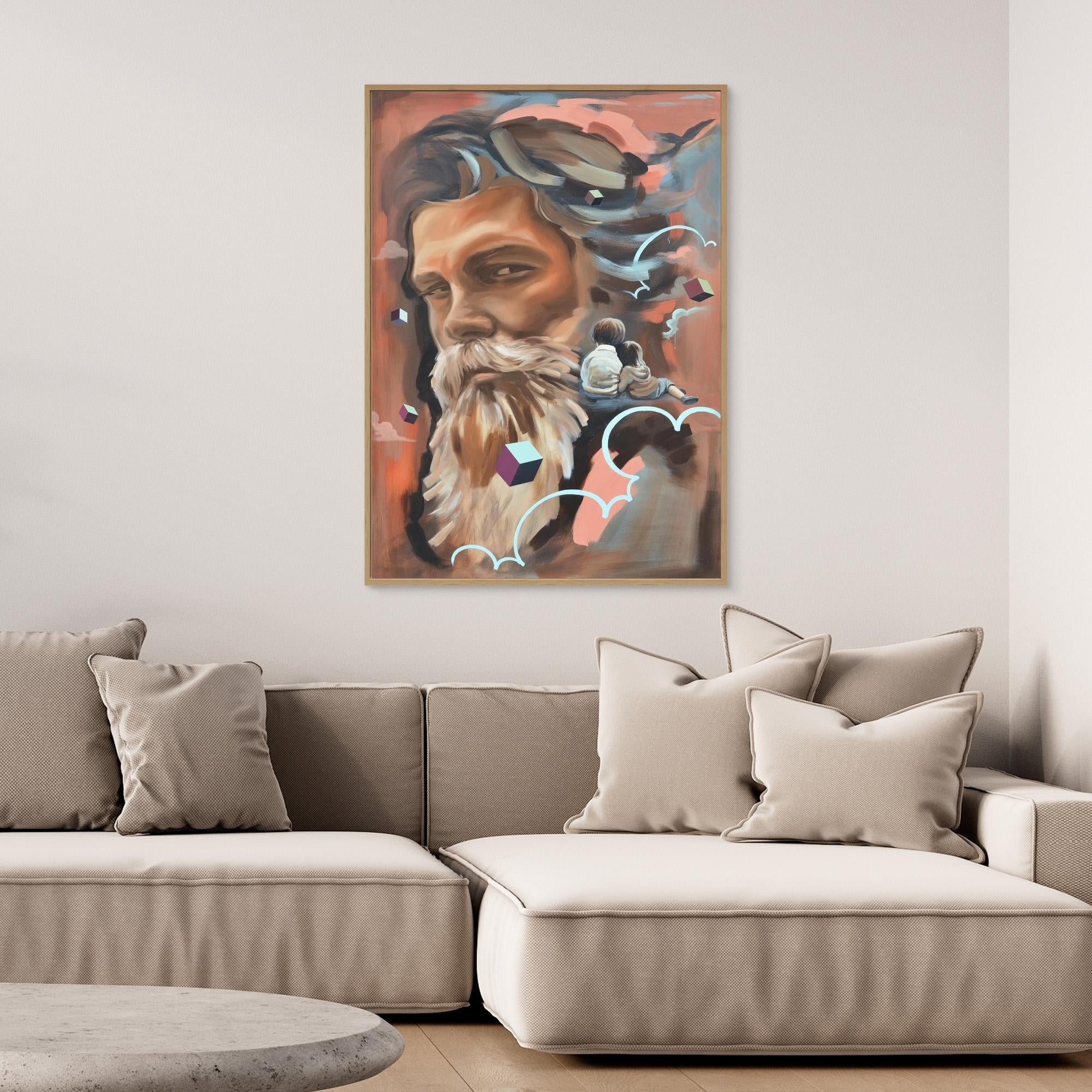 Canvas Print: "Old Man"