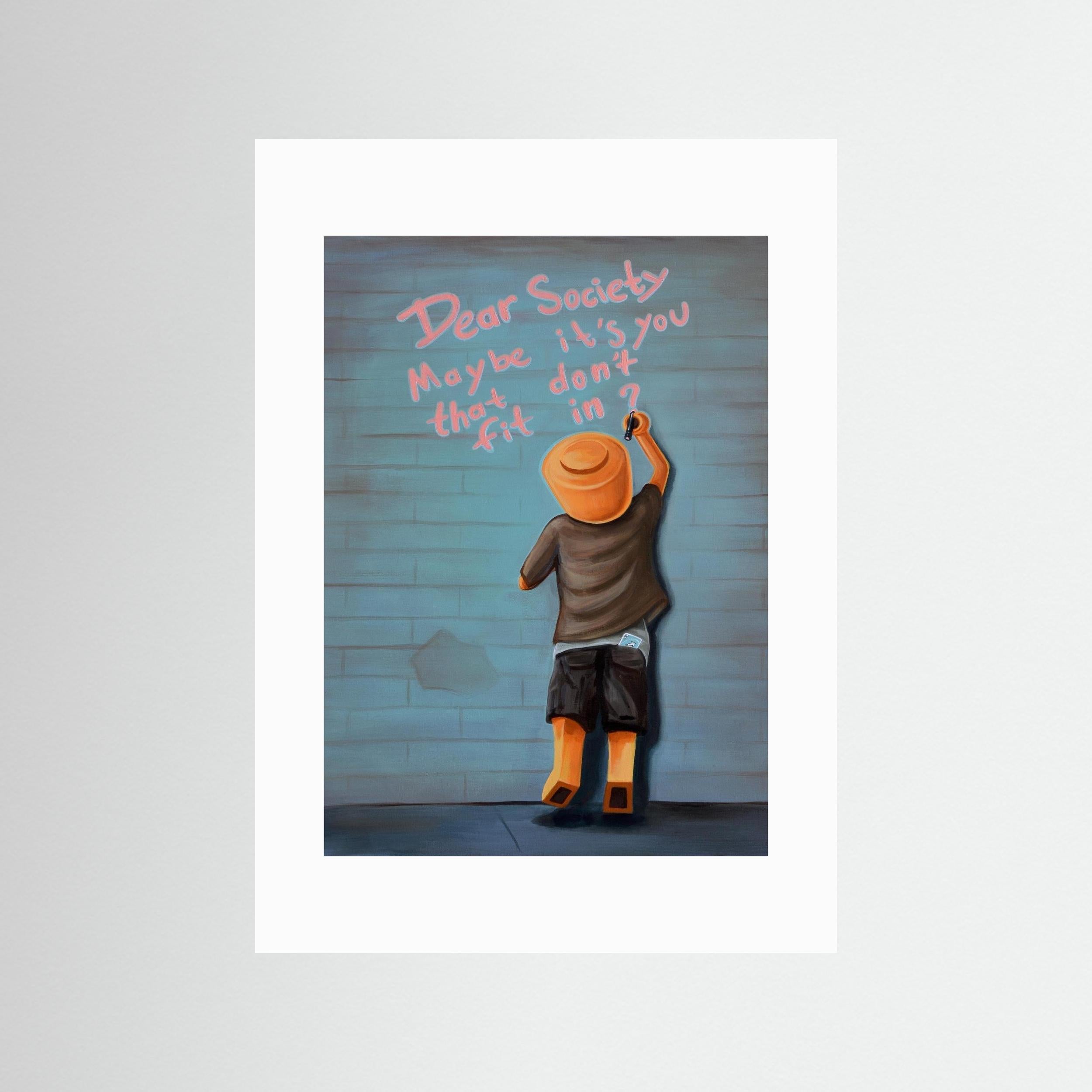 Fine Art Paper: "Ego Society"
