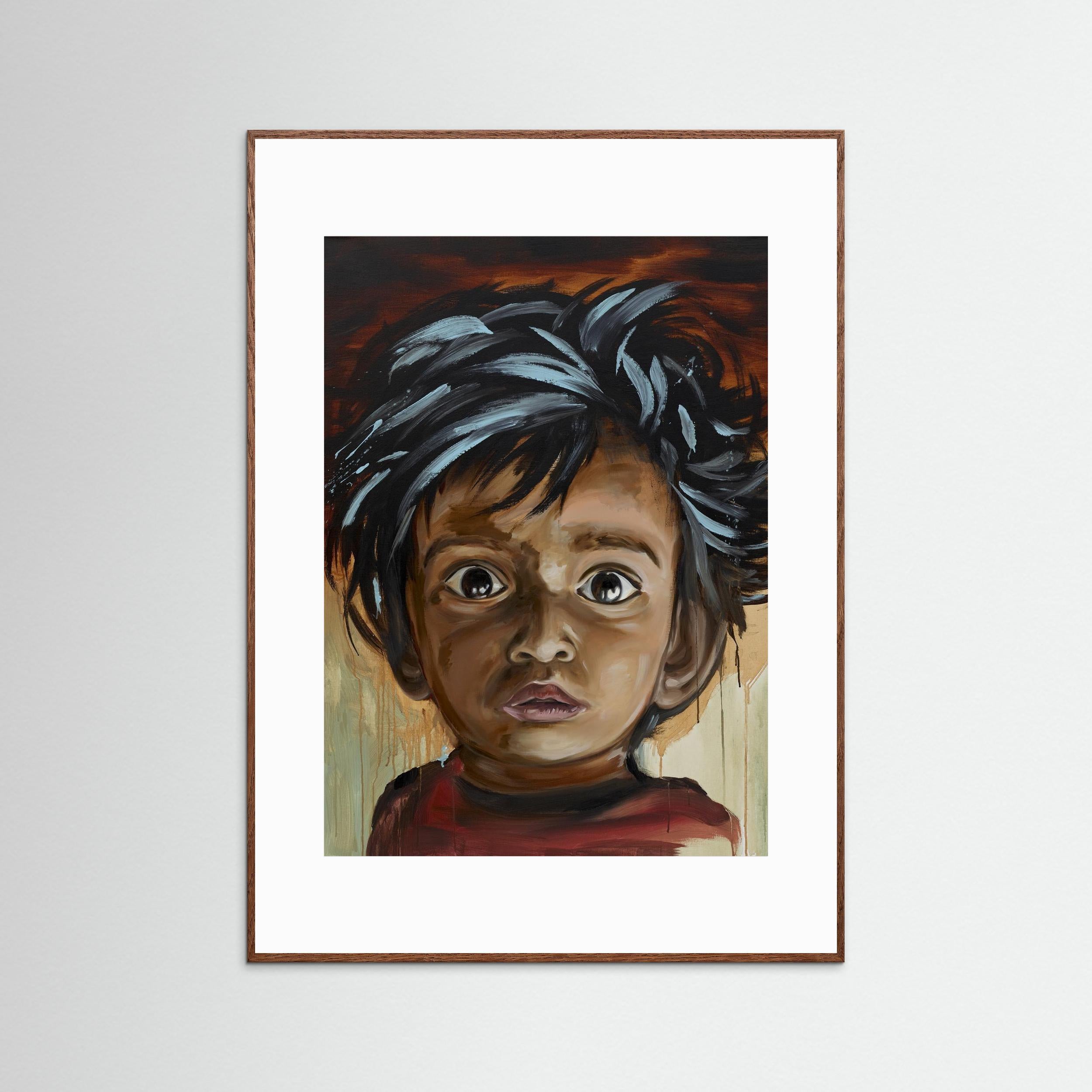 Fine Art Paper: "Brown Eyes"