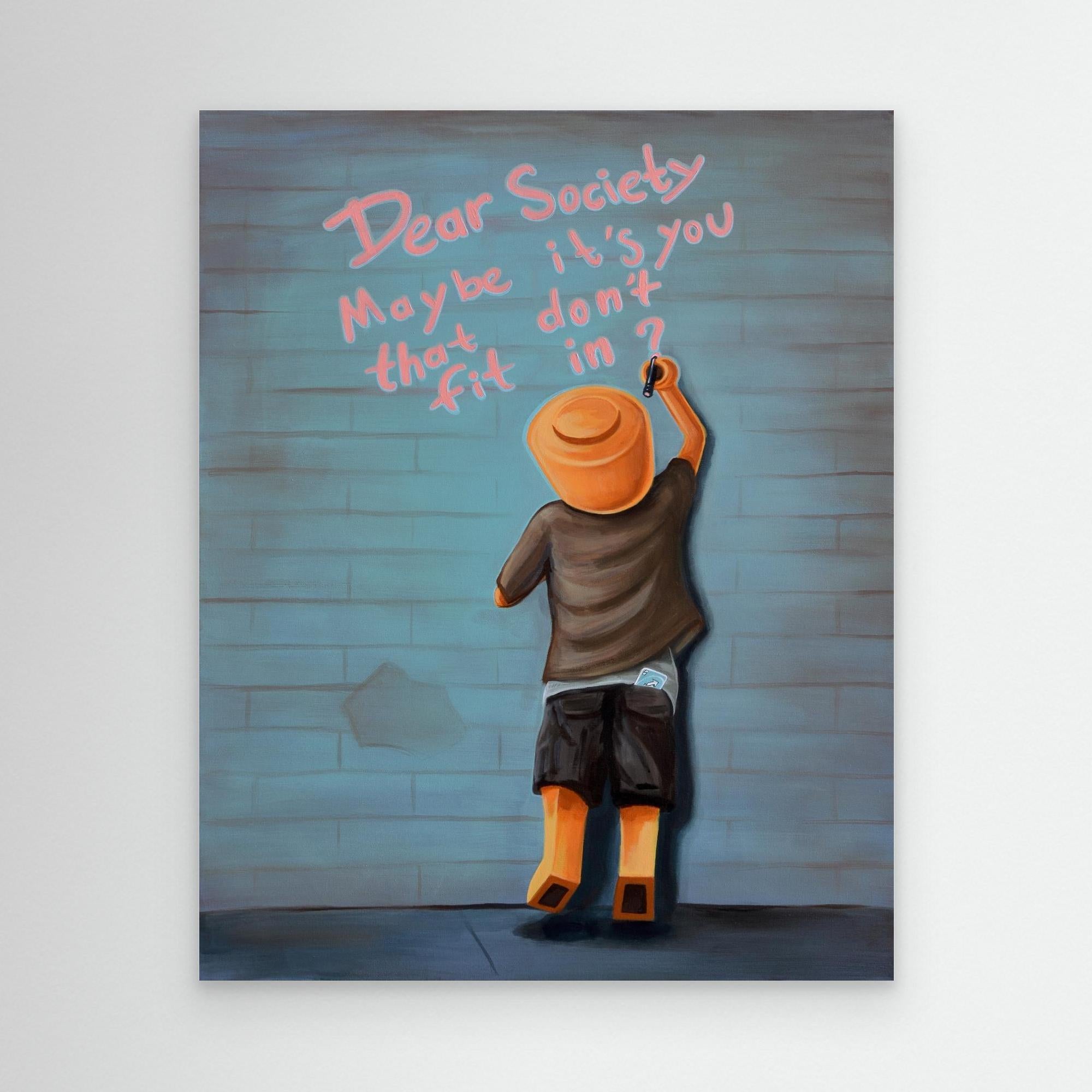 Canvas Print: "Ego Society"