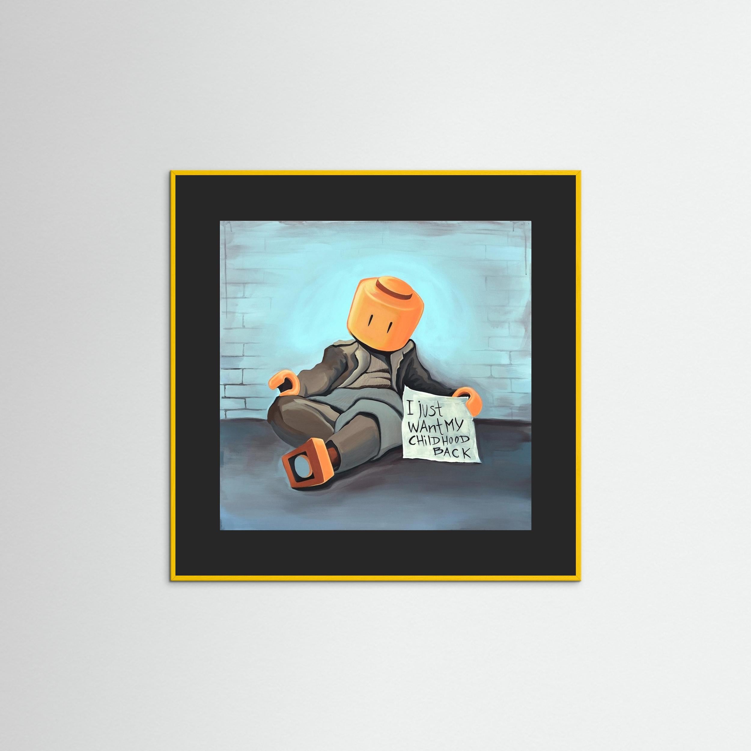 Fine Art Paper: "Ego Man"