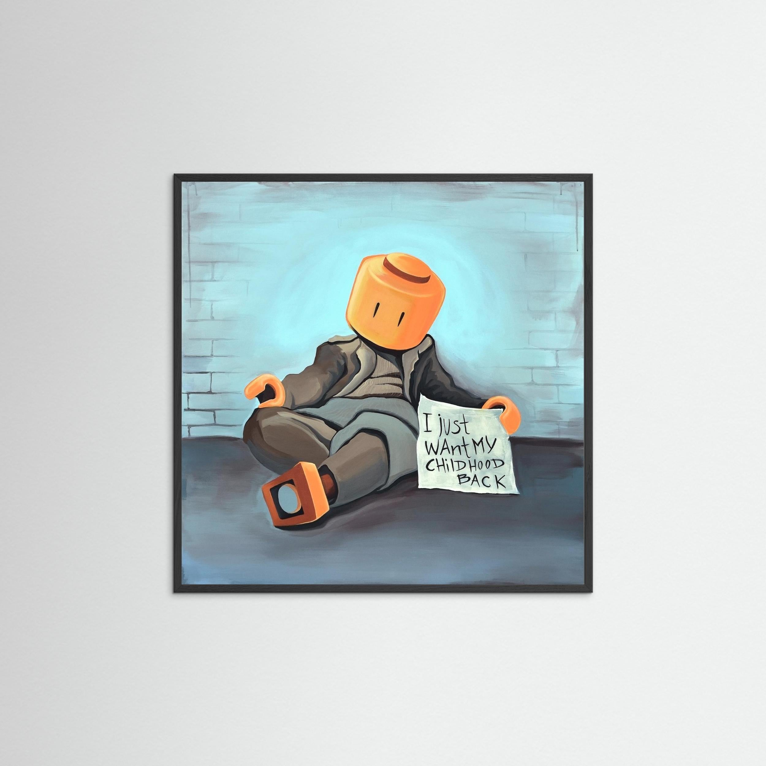 Fine Art Paper: "Ego Man"