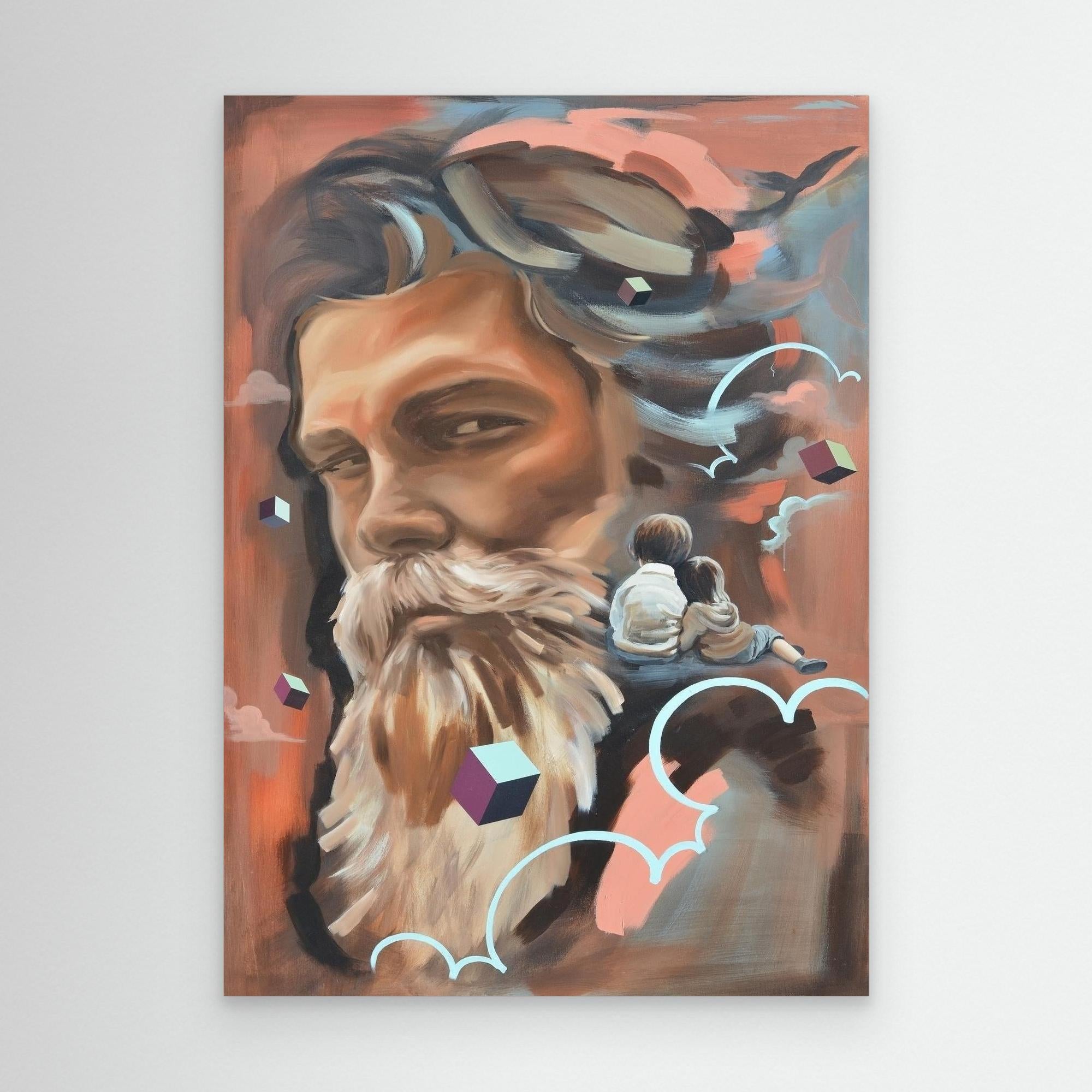 Canvas Print: "Old Man"