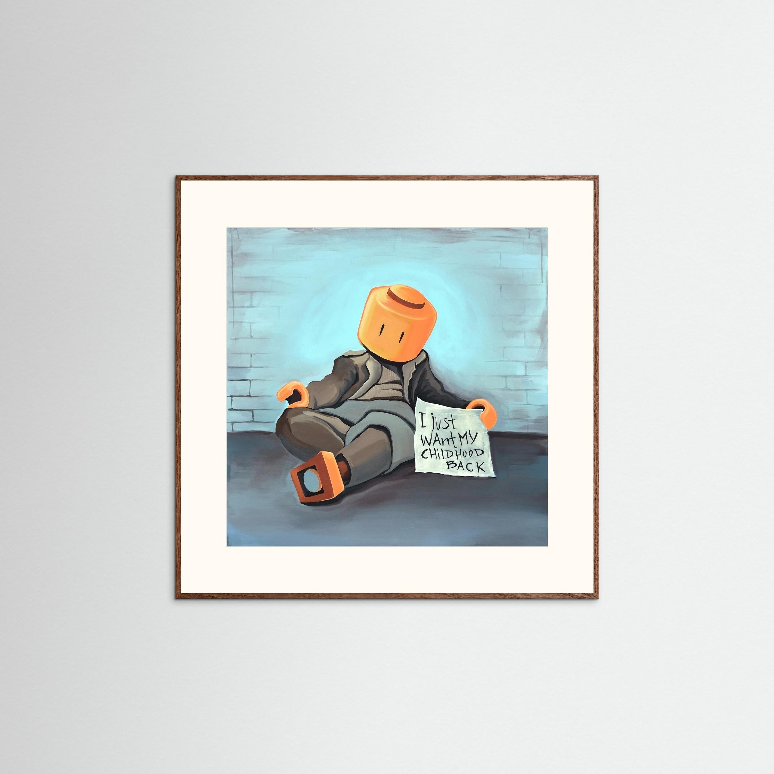 Fine Art Paper: "Ego Man"