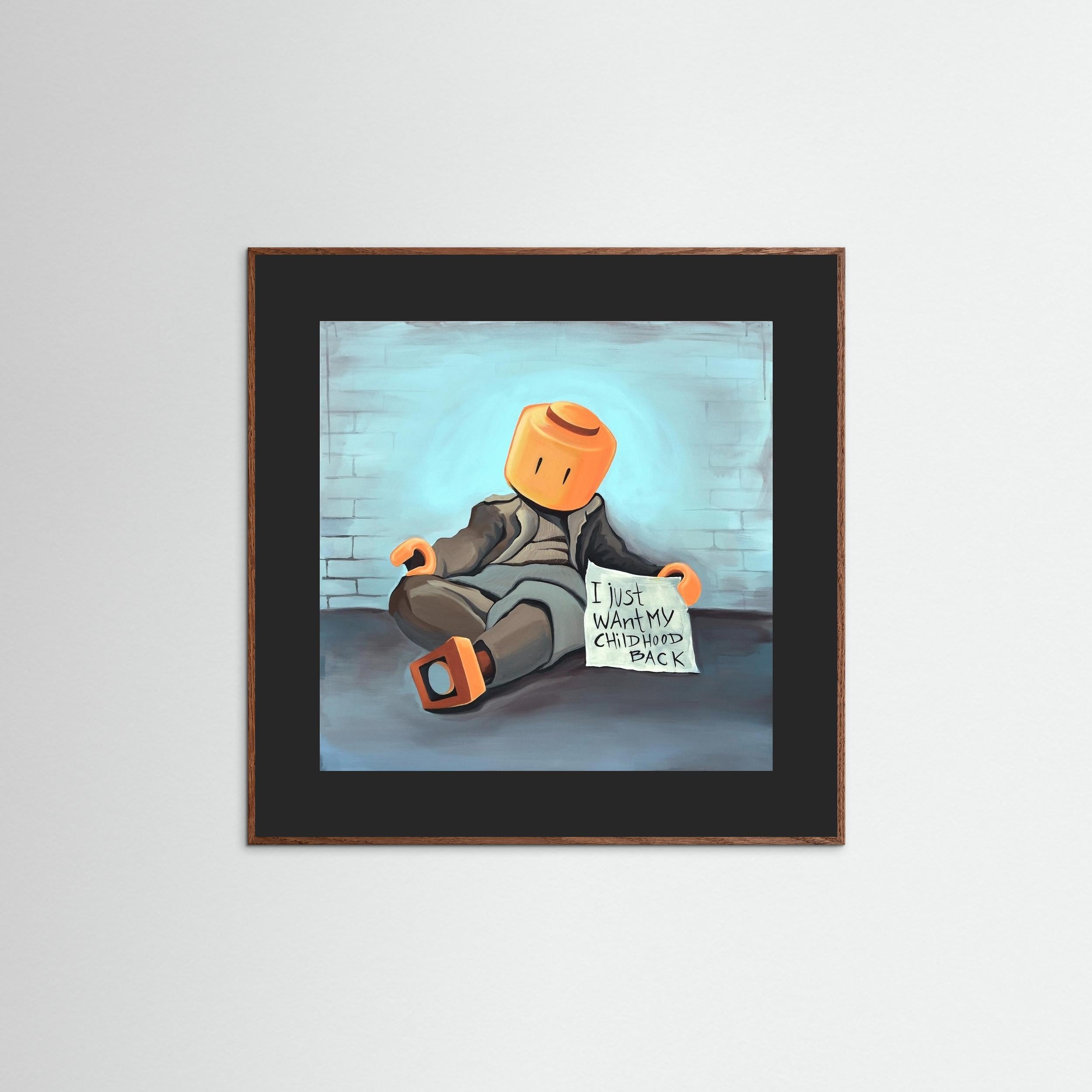Fine Art Paper: "Ego Man"