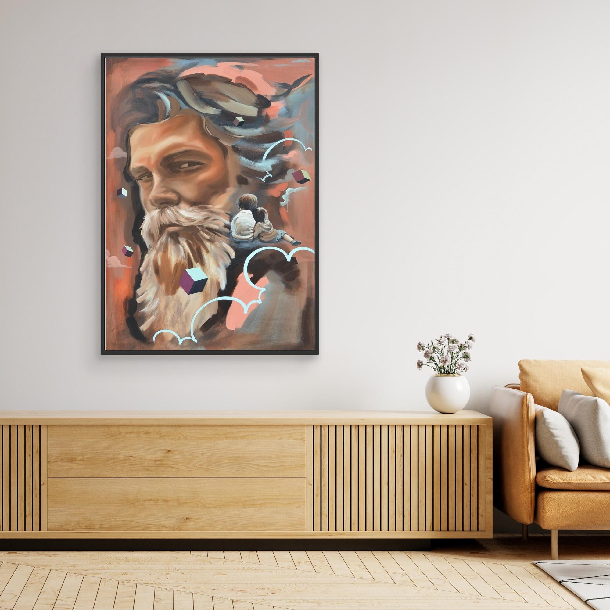 Canvas Print: "Old Man"
