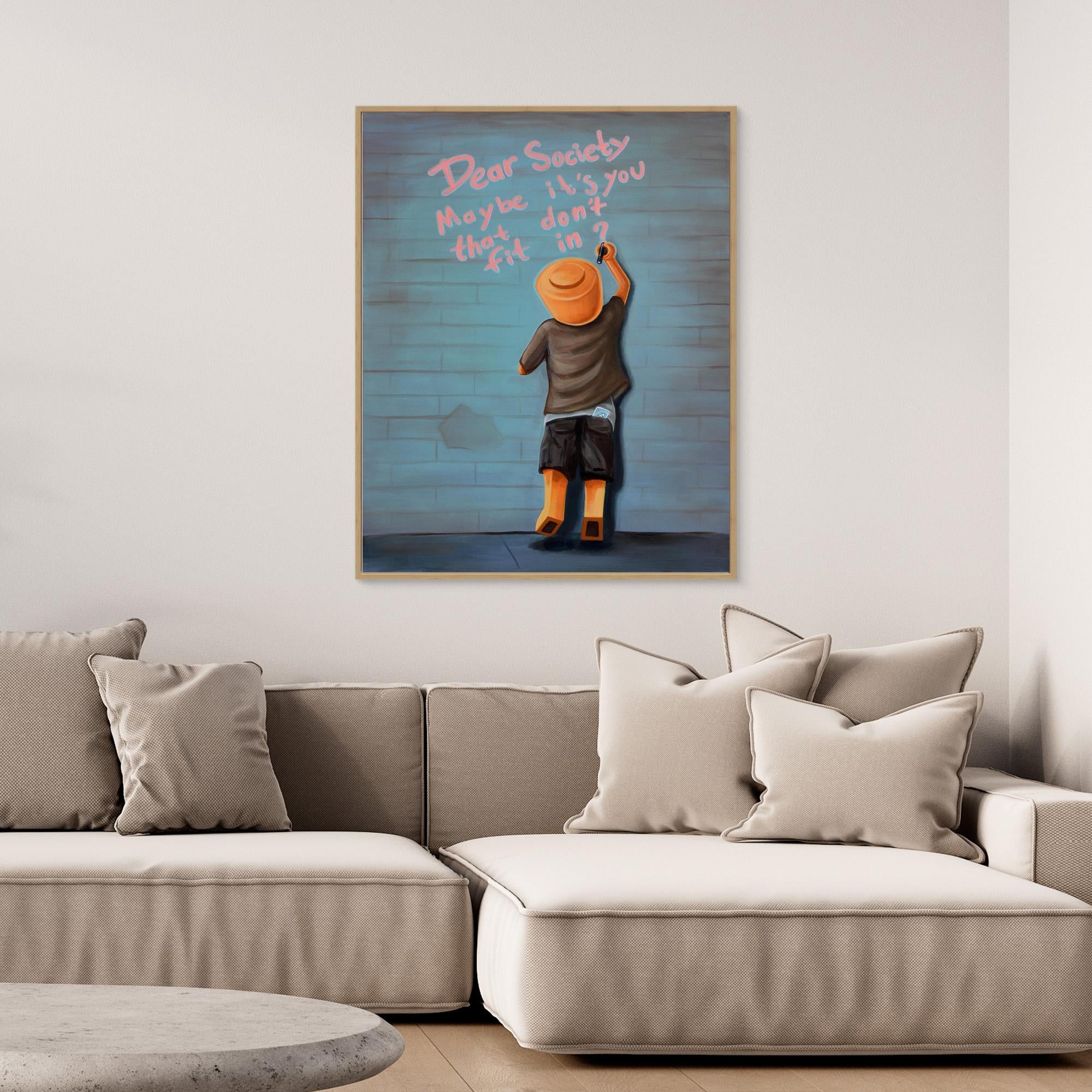 Canvas Print: "Ego Society"