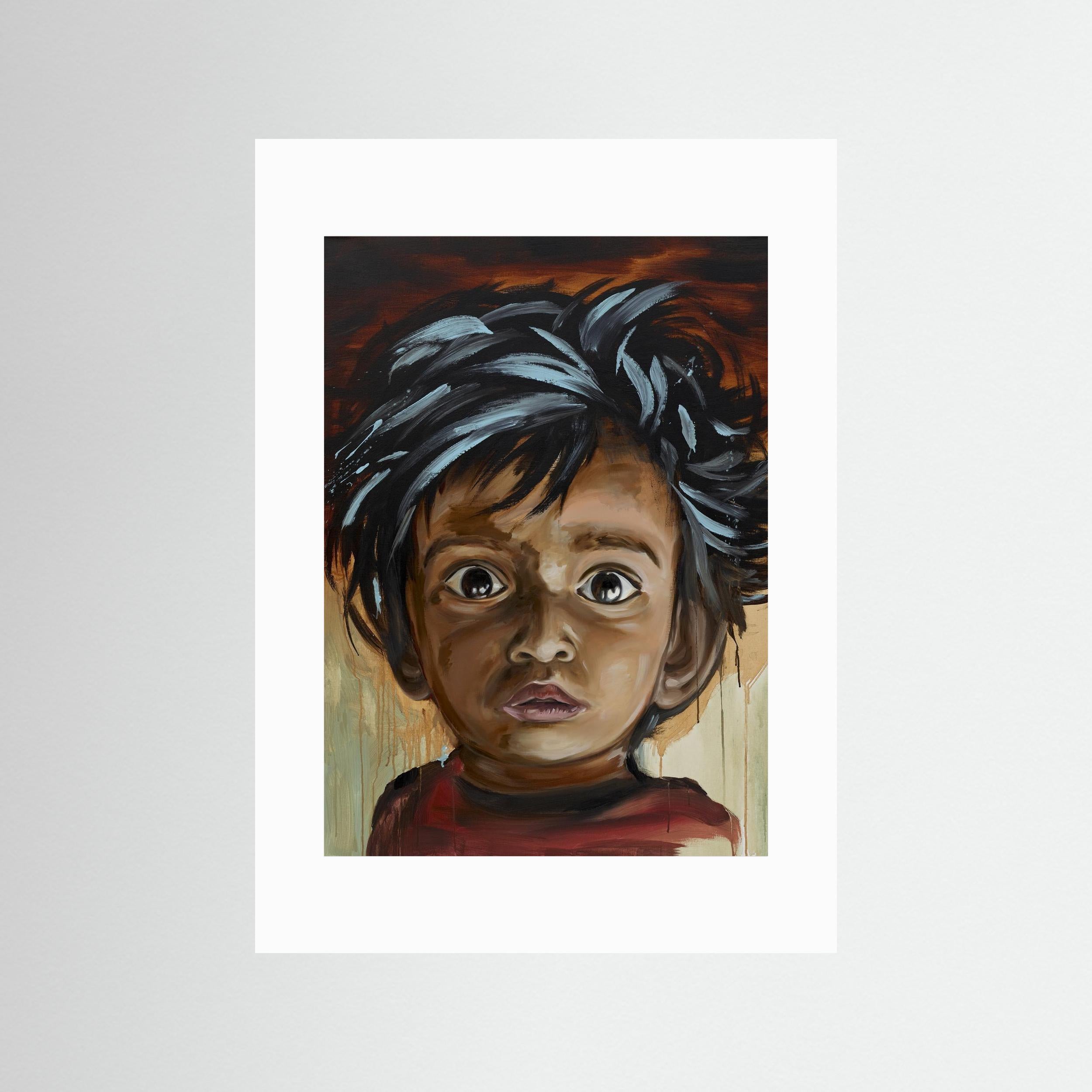 Fine Art Paper: "Brown Eyes"