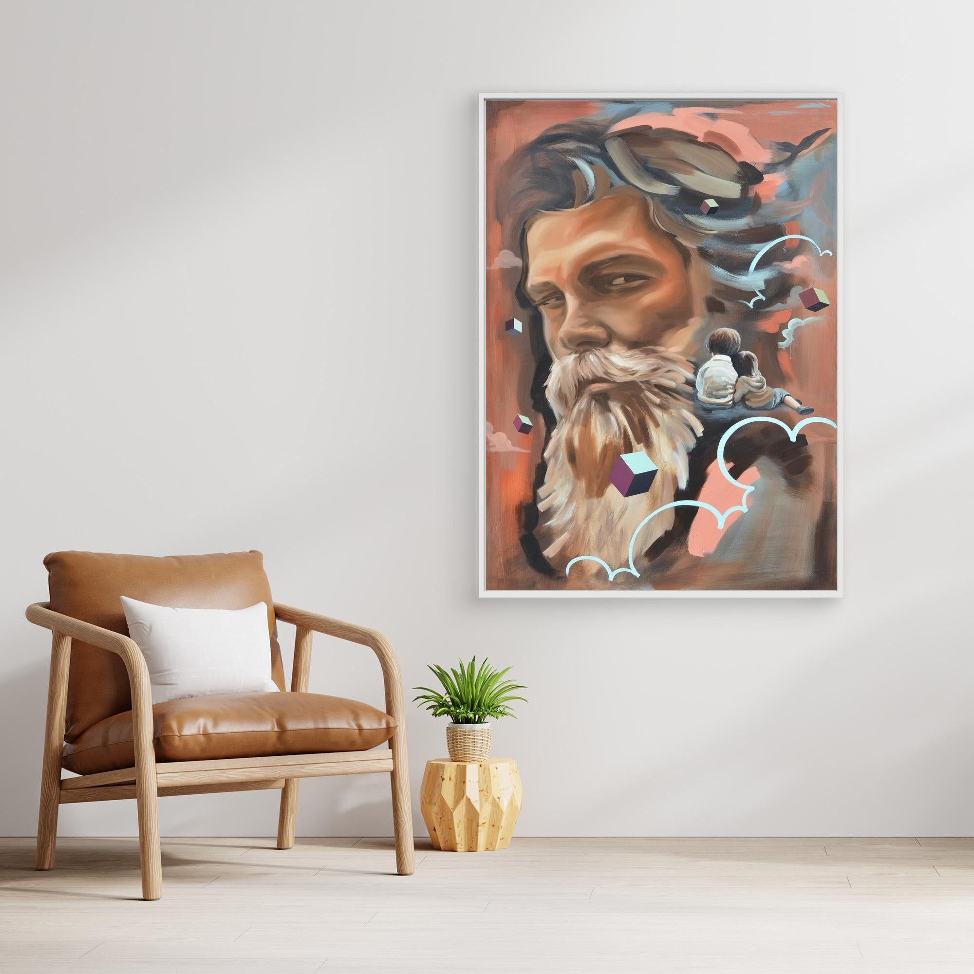 Canvas Print: "Old Man"
