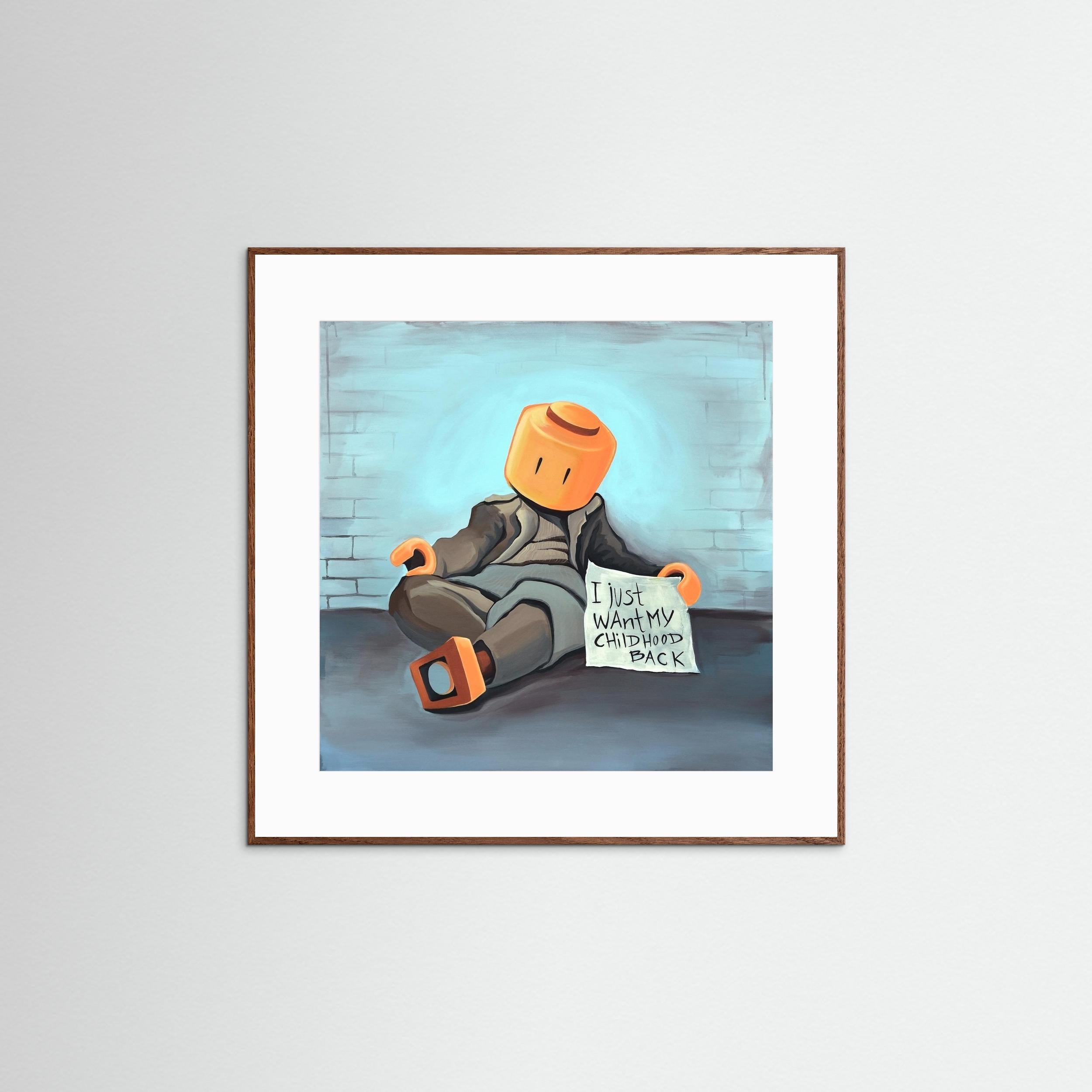 Fine Art Paper: "Ego Man"