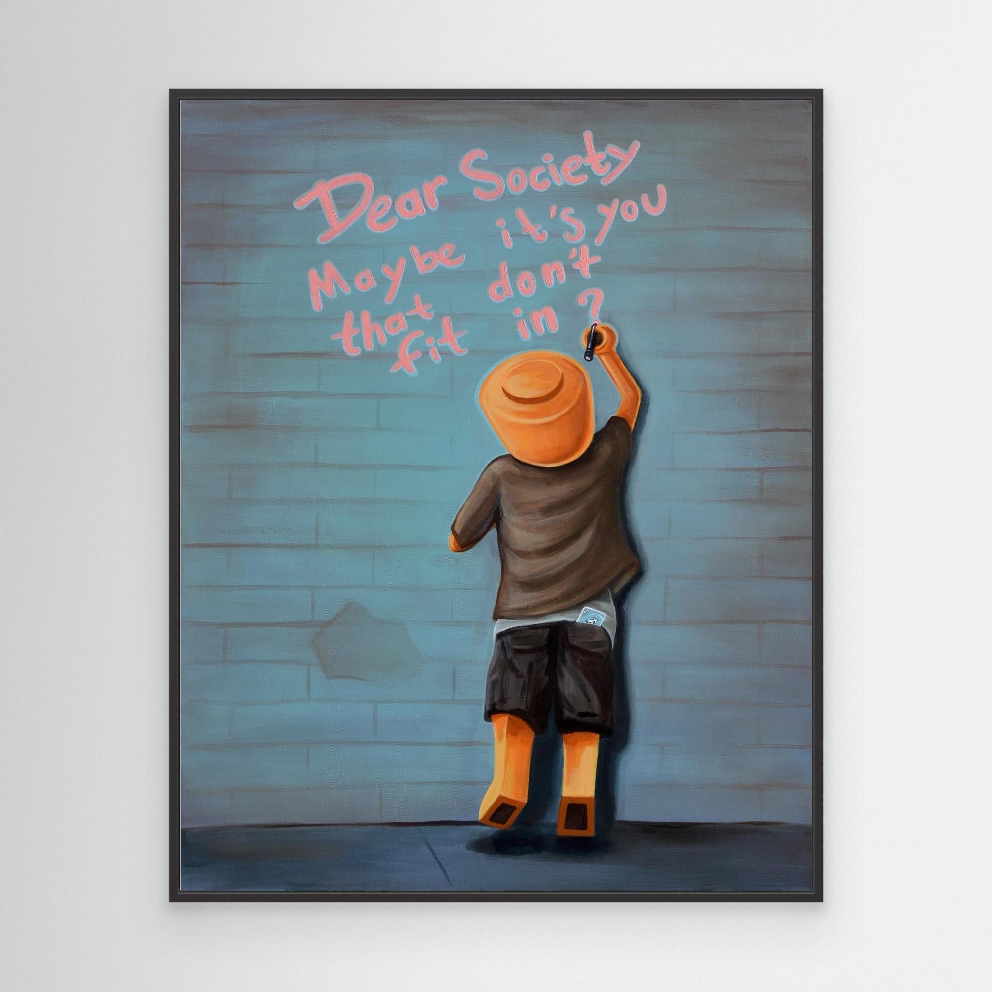 Canvas Print: "Ego Society"