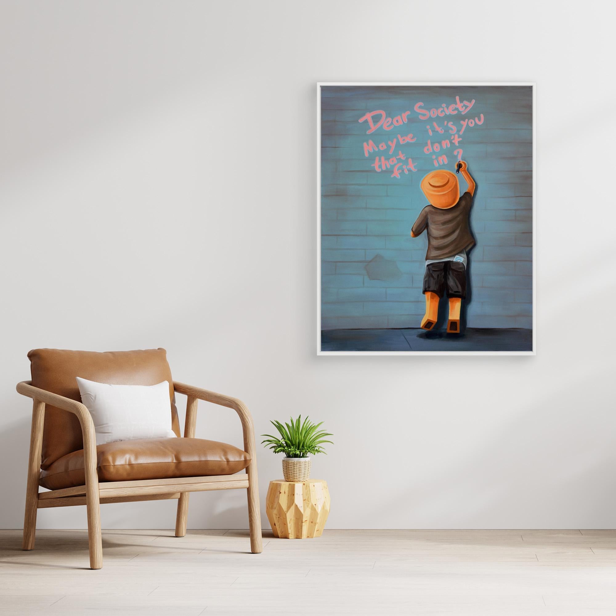 Canvas Print: "Ego Society"