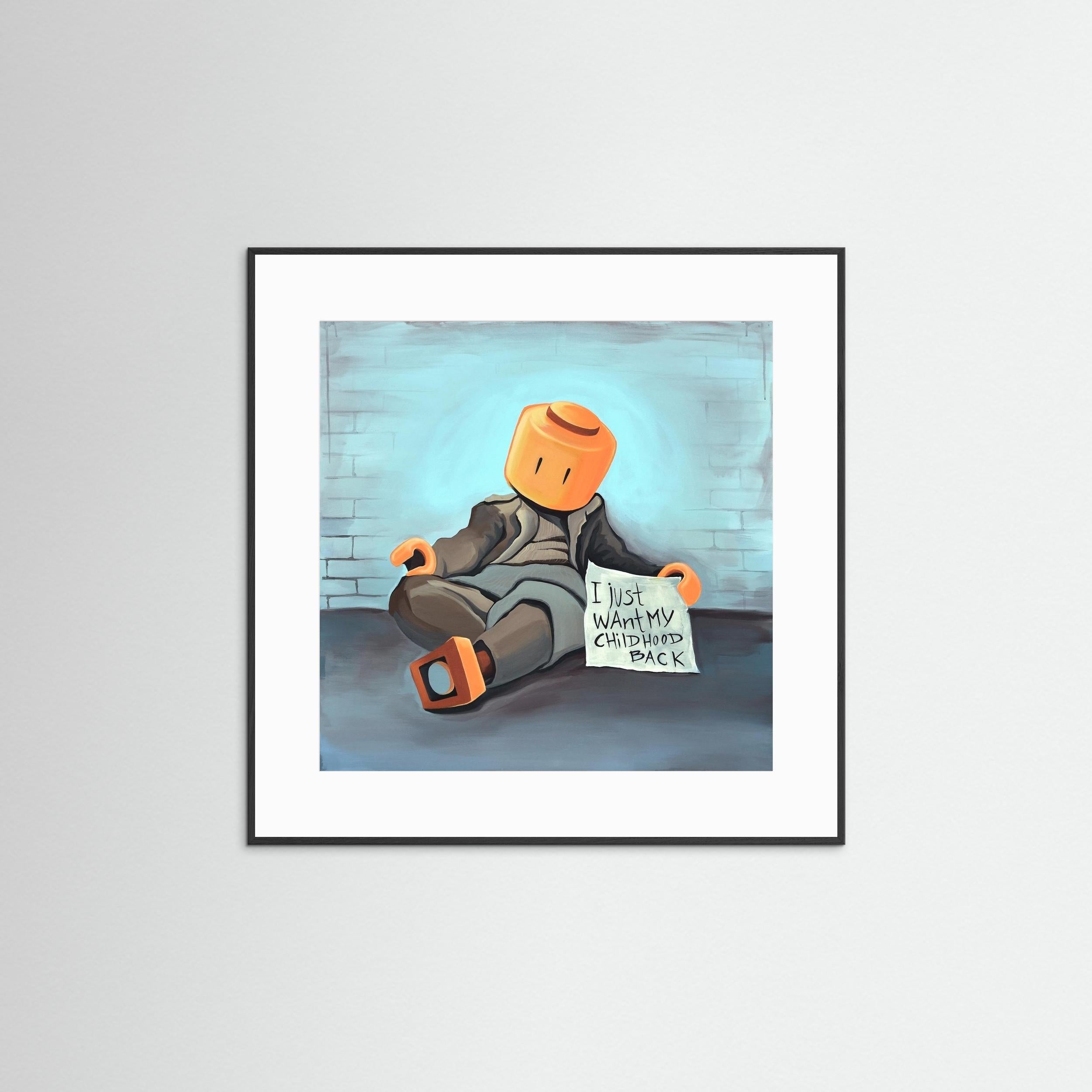 Fine Art Paper: "Ego Man"