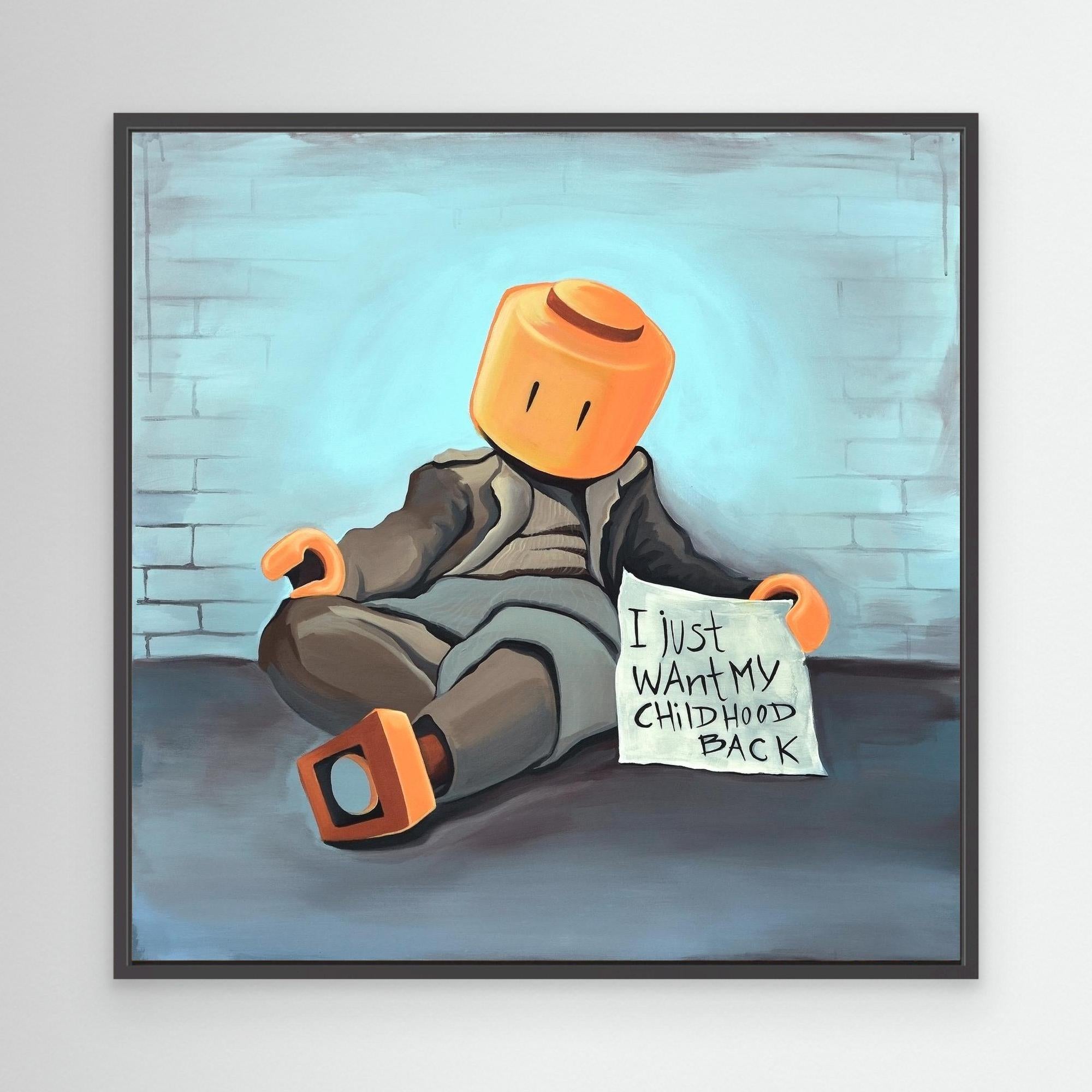 Canvas Print: "Ego Man"