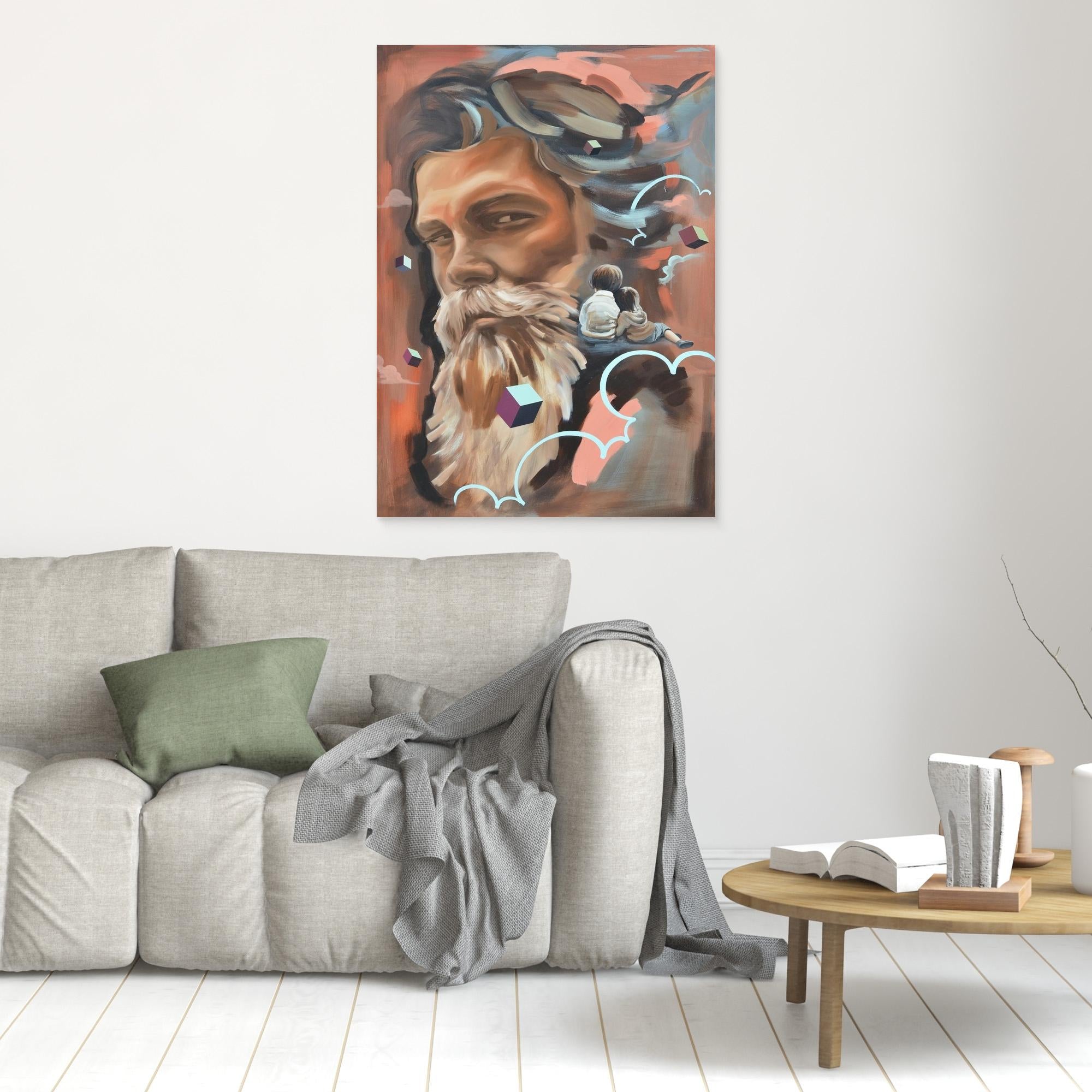 Canvas Print: "Old Man"