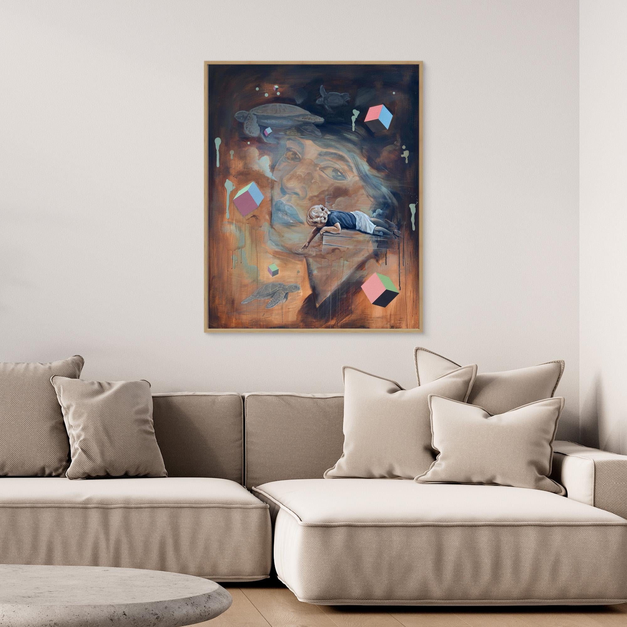 Canvas Print: "The Wonderer"