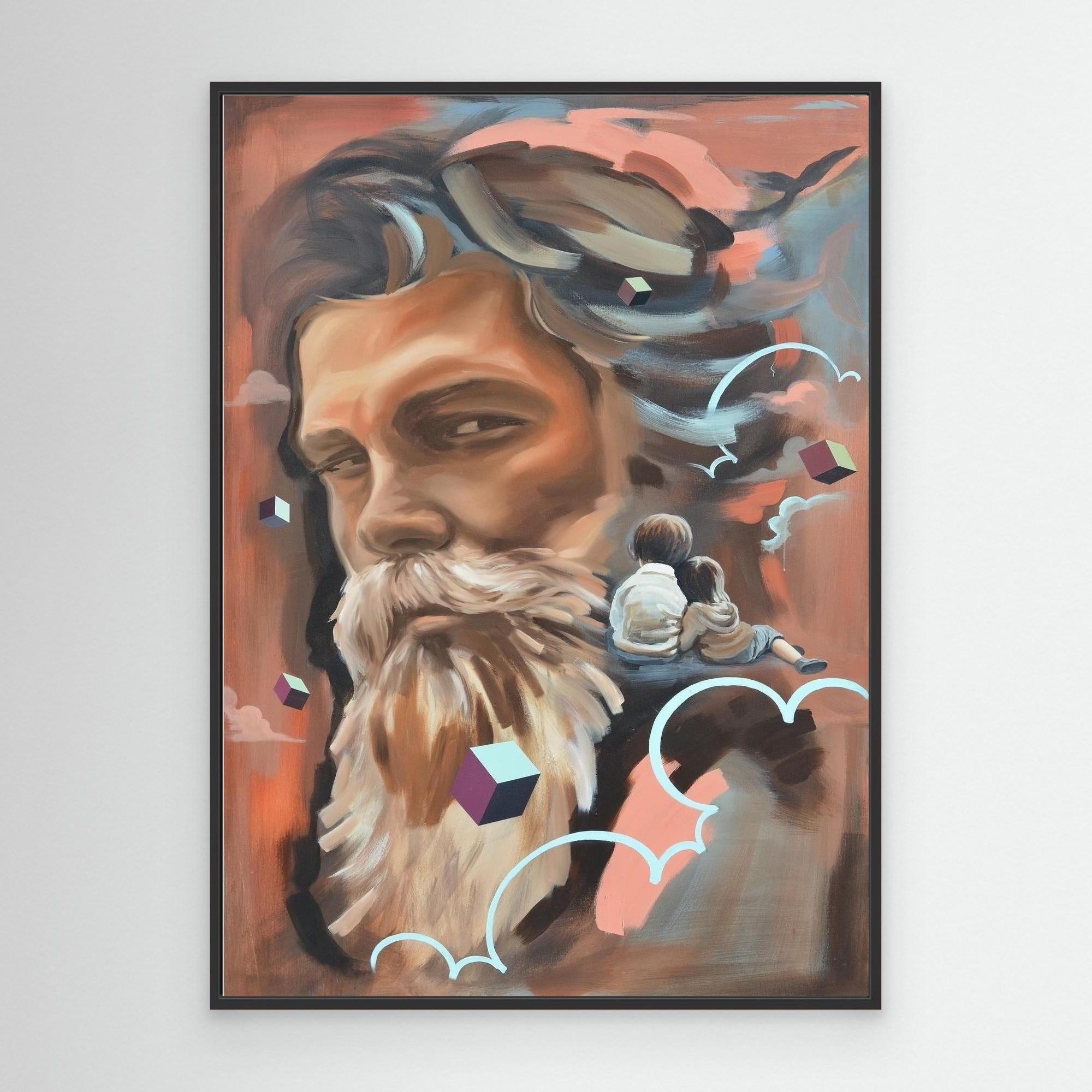 Canvas Print: "Old Man"