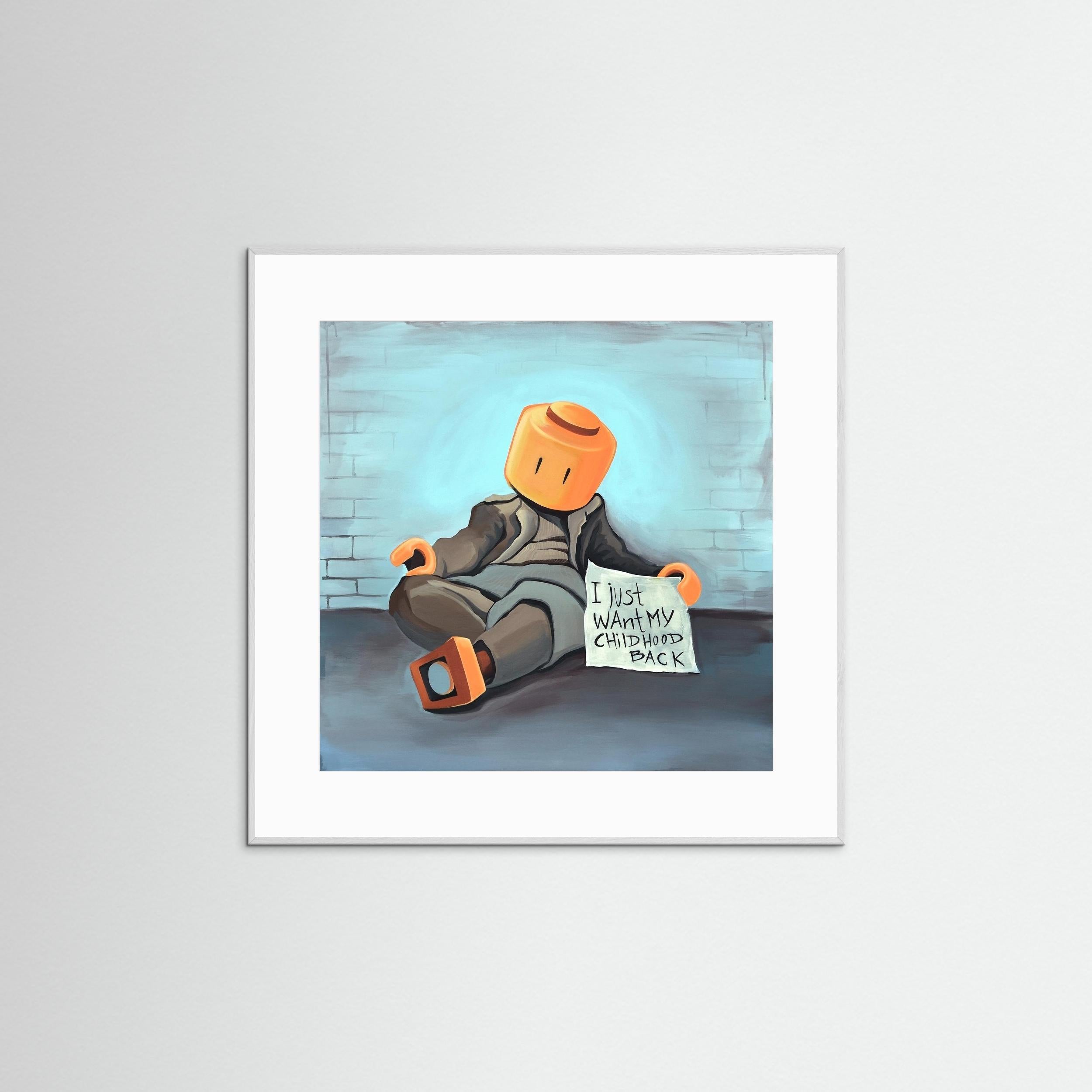 Fine Art Paper: "Ego Man"