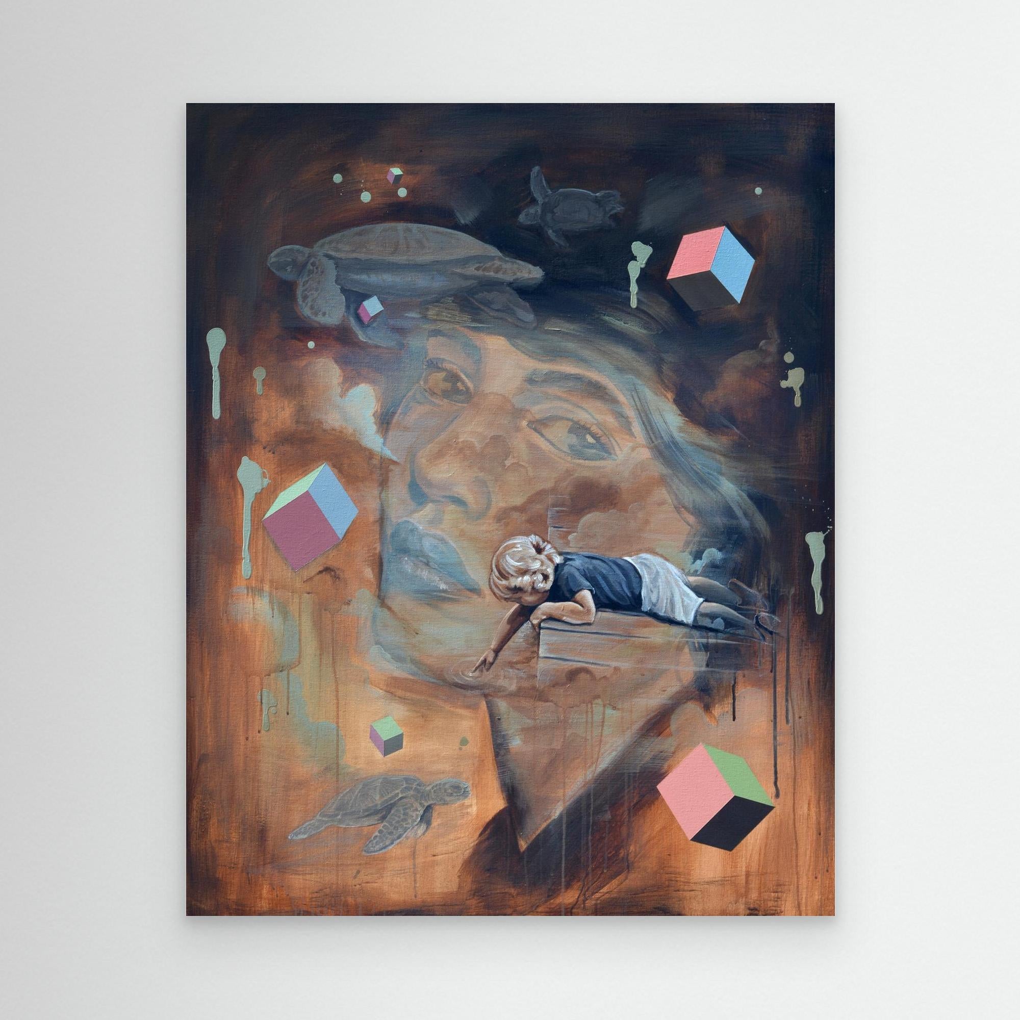 Canvas Print: "The Wonderer"