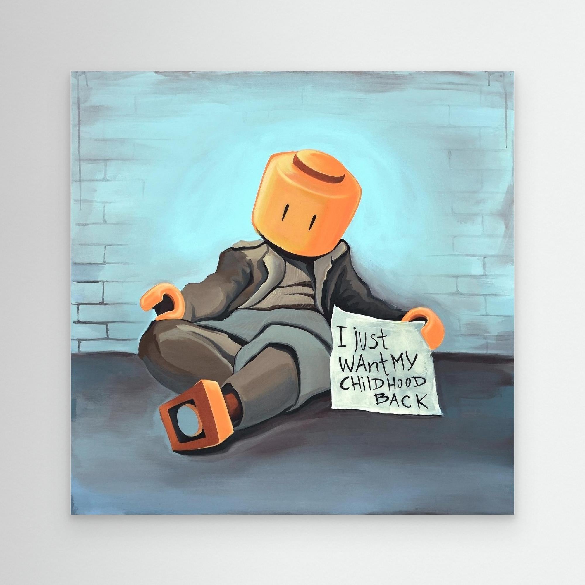 Canvas Print: "Ego Man"