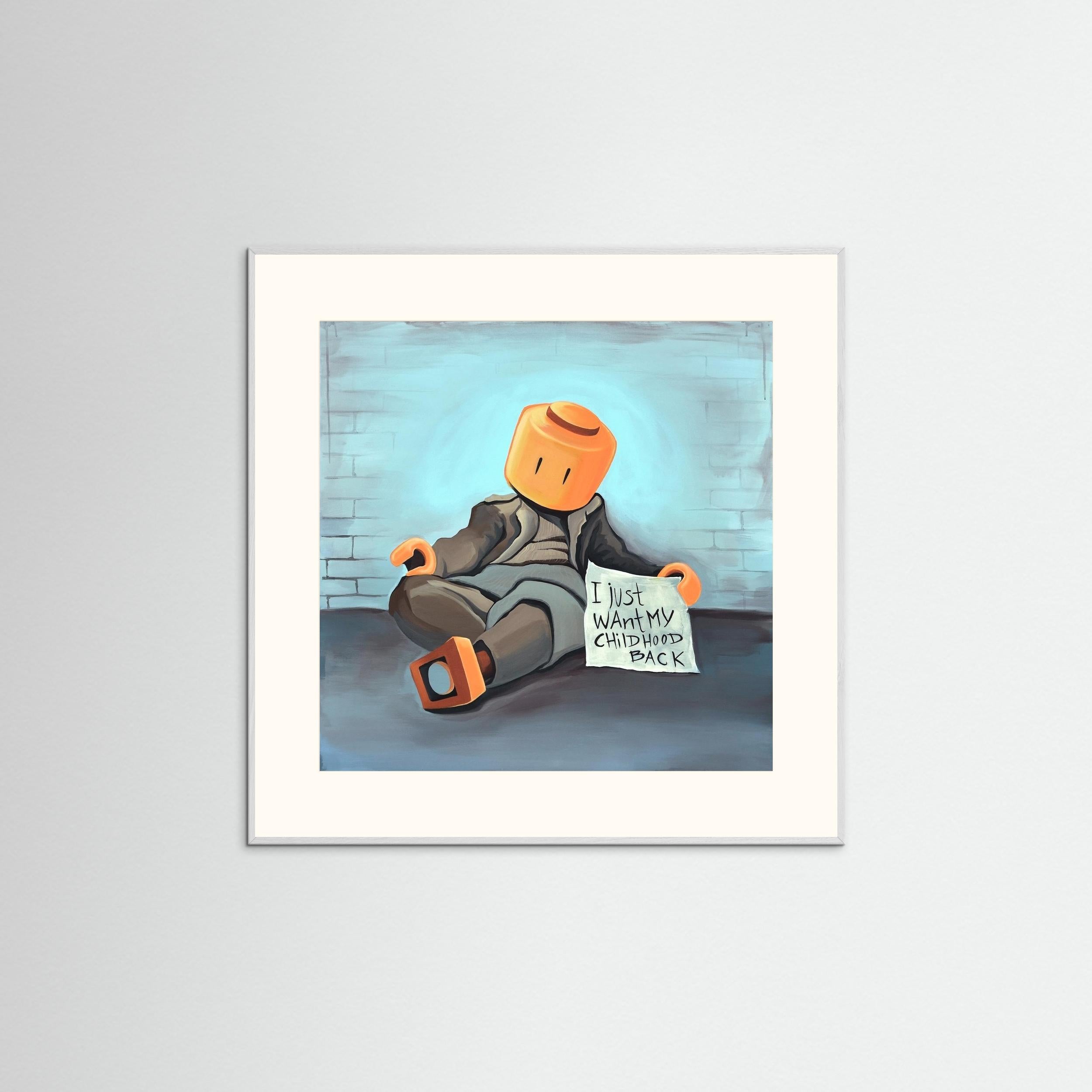 Fine Art Paper: "Ego Man"