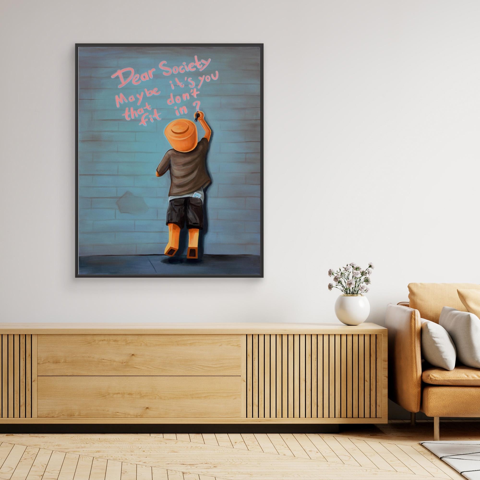 Canvas Print: "Ego Society"