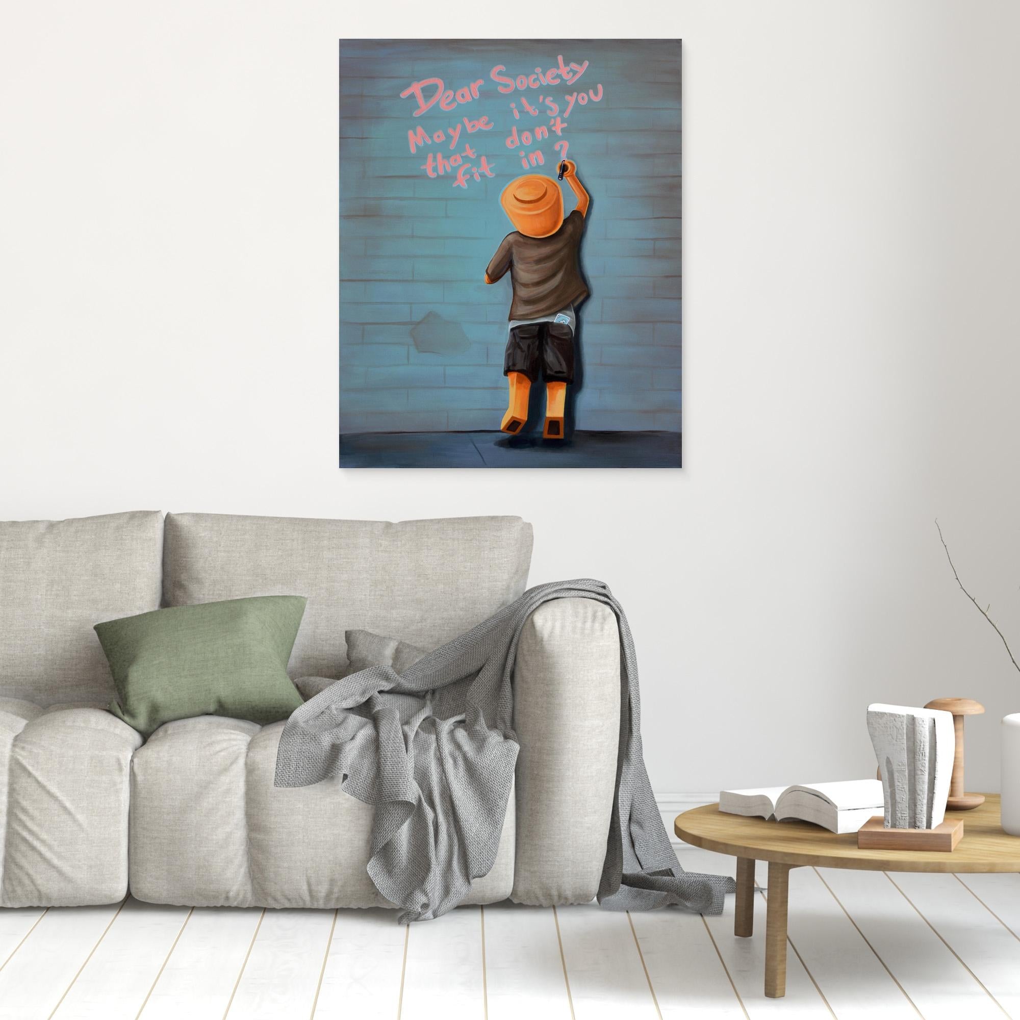 Canvas Print: "Ego Society"
