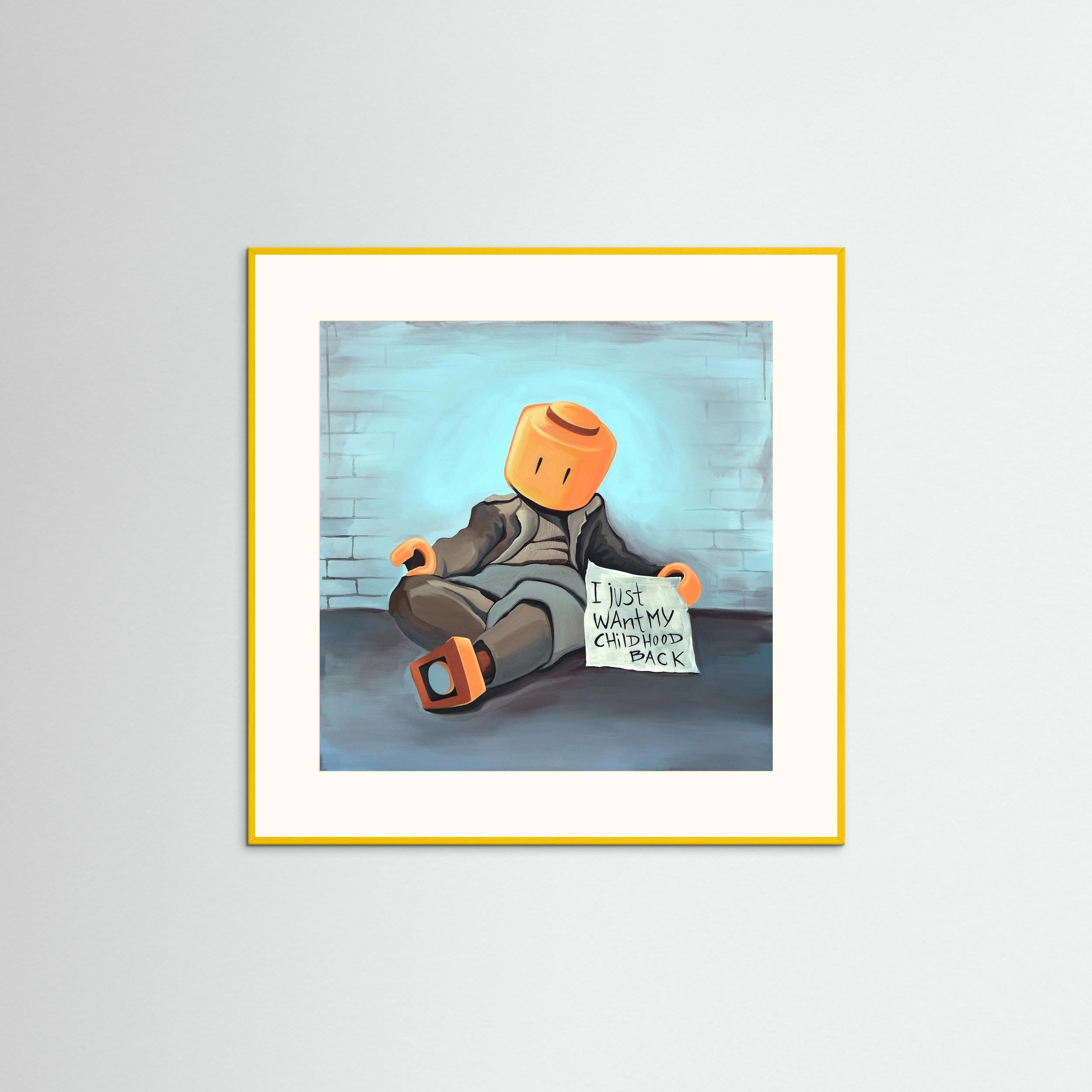 Fine Art Paper: "Ego Man"